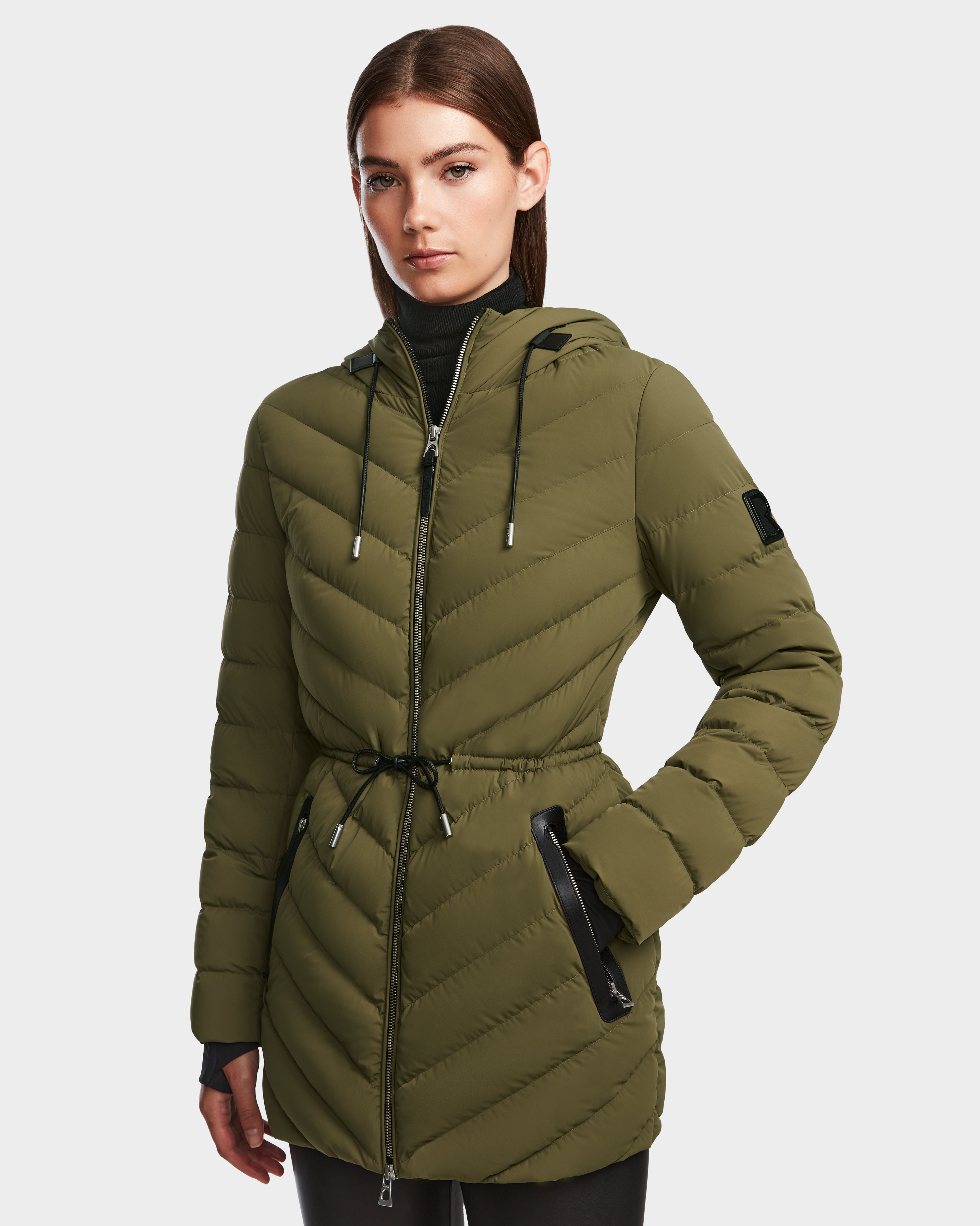 FRANCINE 8124722 Loden Green Women's Winter Coat - Warm Waterproof Parka Jacket for Cold Weather, Outdoor Activities & Daily Commute