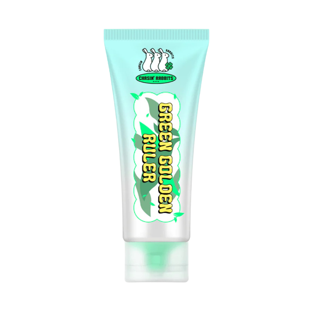 CHASIN' RABBITS Green Golden Ruler Cream 100ml - Premium Moisturizing Face Cream for Dry Skin - Perfect for Daily Skincare Routine & Nighttime Hydration