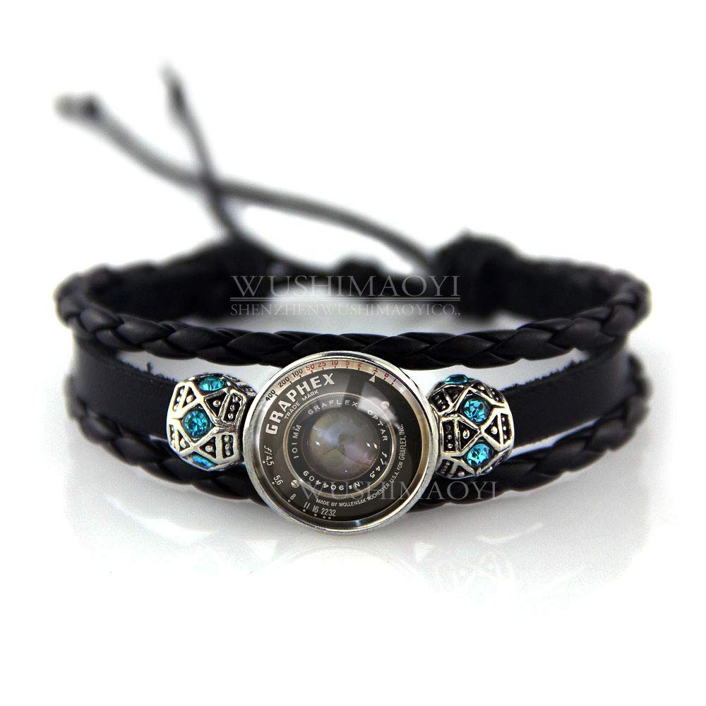 WUSHIMAOYI Vintage Camera Bracelet - Retro Camera Jewelry - Best Friendship Gift for Women - Unique Photography-Themed Accessory for Birthday, Anniversary & Special Occasions