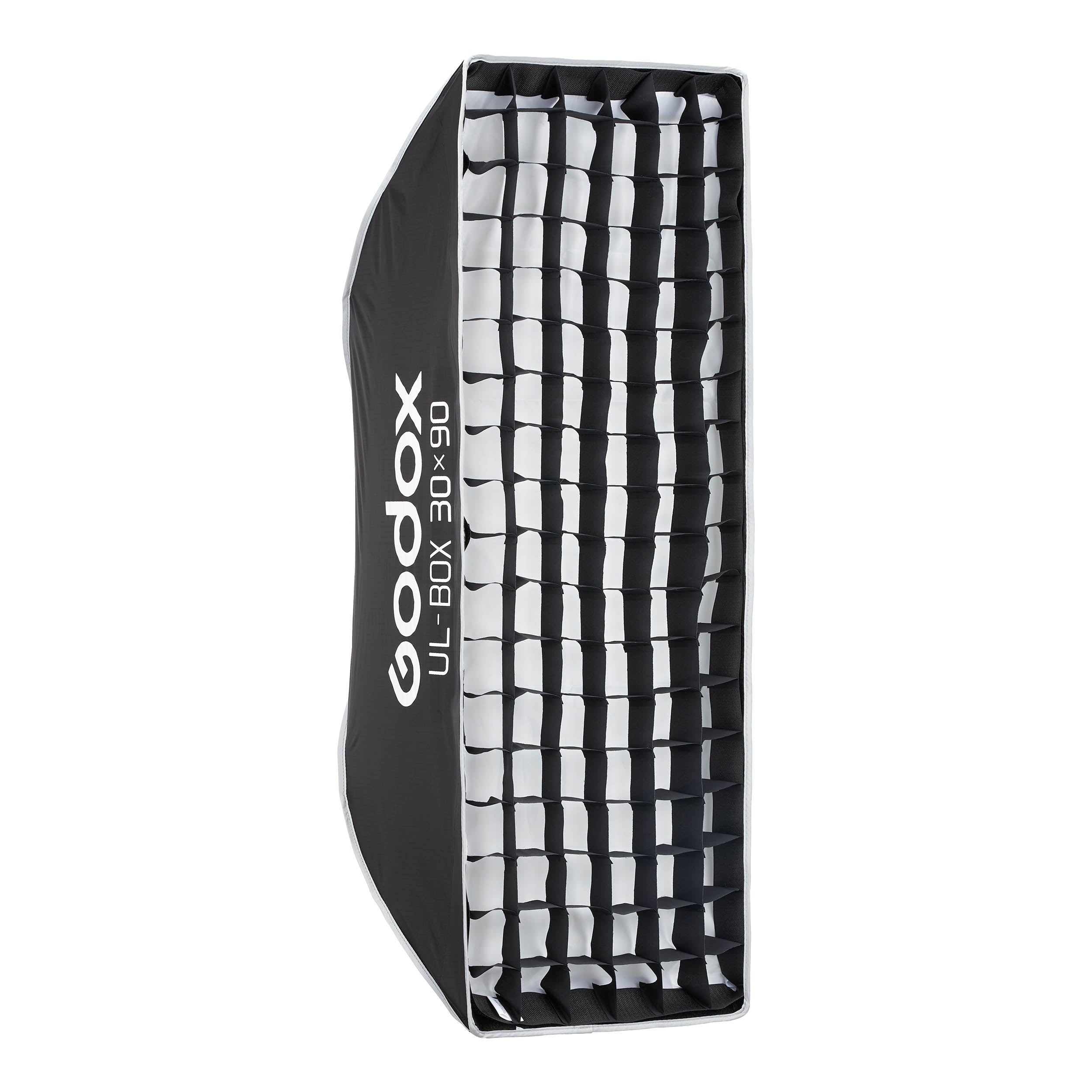Godox UL BOX 3090 30x90cm (1'x2') Photography Softbox - Easy Open Strip Light Modifier for Studio Portrait, Product Photography & Video Lighting