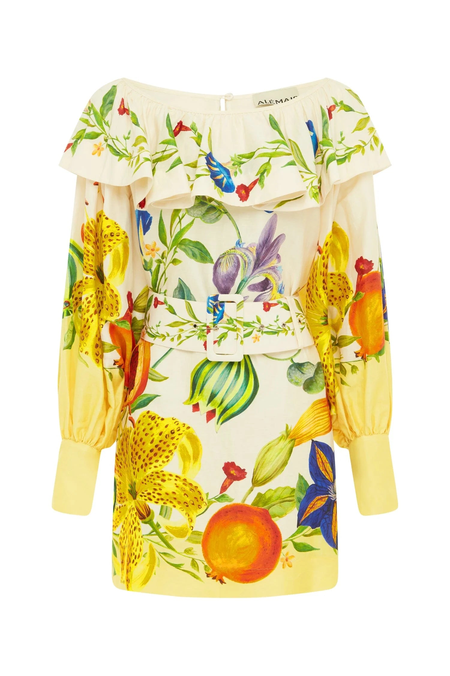 Floral Mini Dress for Women - Elegant Summer Party Dress with Short Sleeves & Flowy Skirt | Perfect for Weddings, Beach Vacations & Date Nights