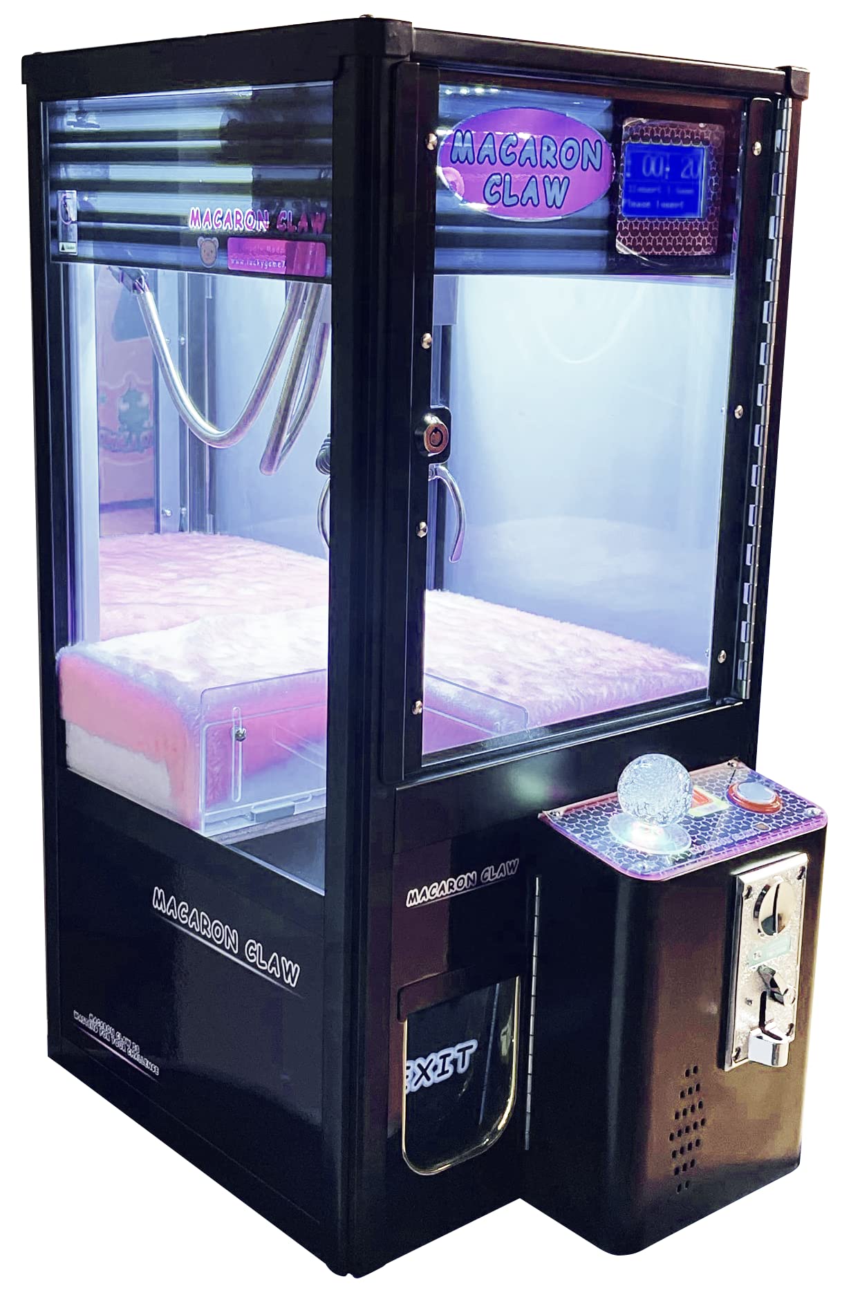 Mini Claw Machine Crane Game Toy for Kids - Black | Fun Arcade Prize Grabber for Birthday Parties, Carnival Games & Family Entertainment (Pre-Order)