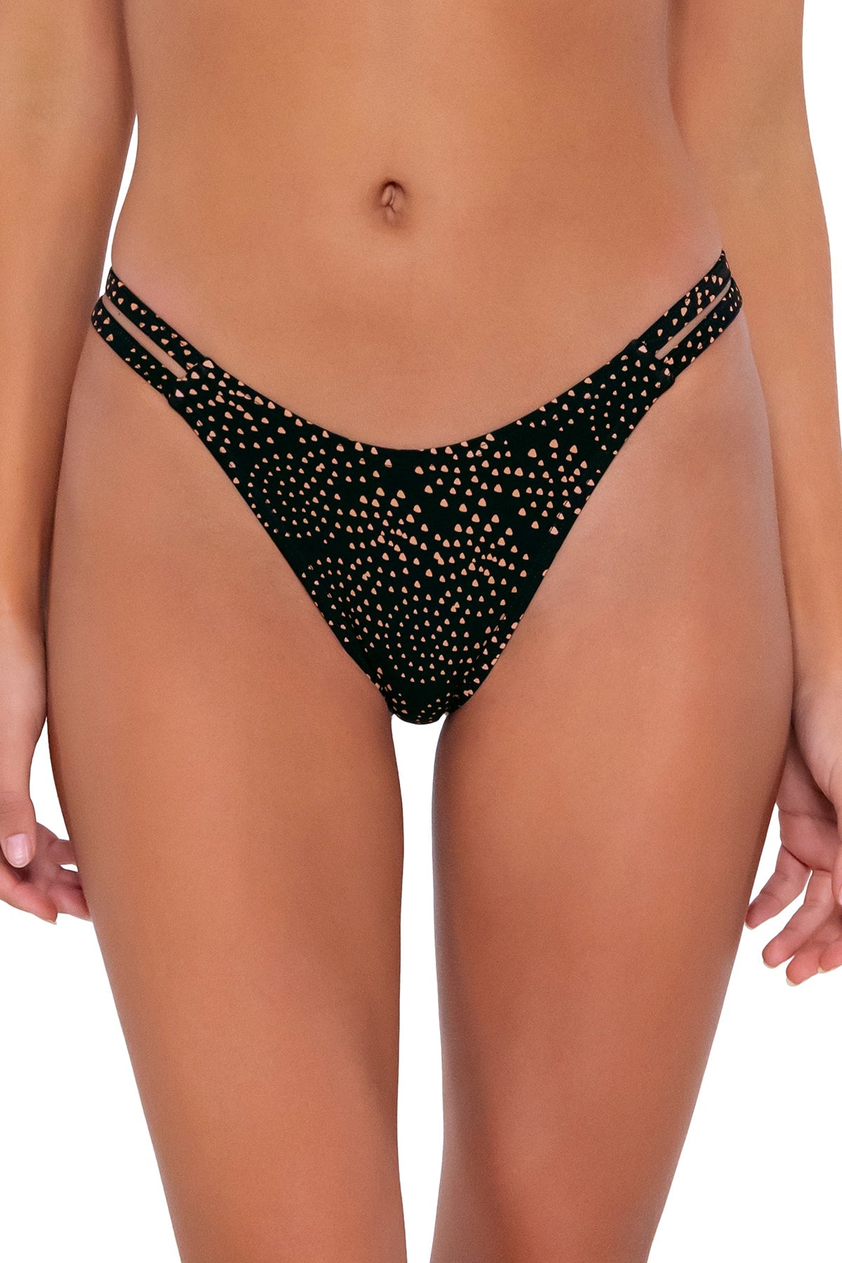 Bella Bikini Bottom - High Waisted Swimwear for Women, Sexy & Comfortable Swim Shorts, Perfect for Beach, Pool & Vacation | B Swim Stargazer Collection