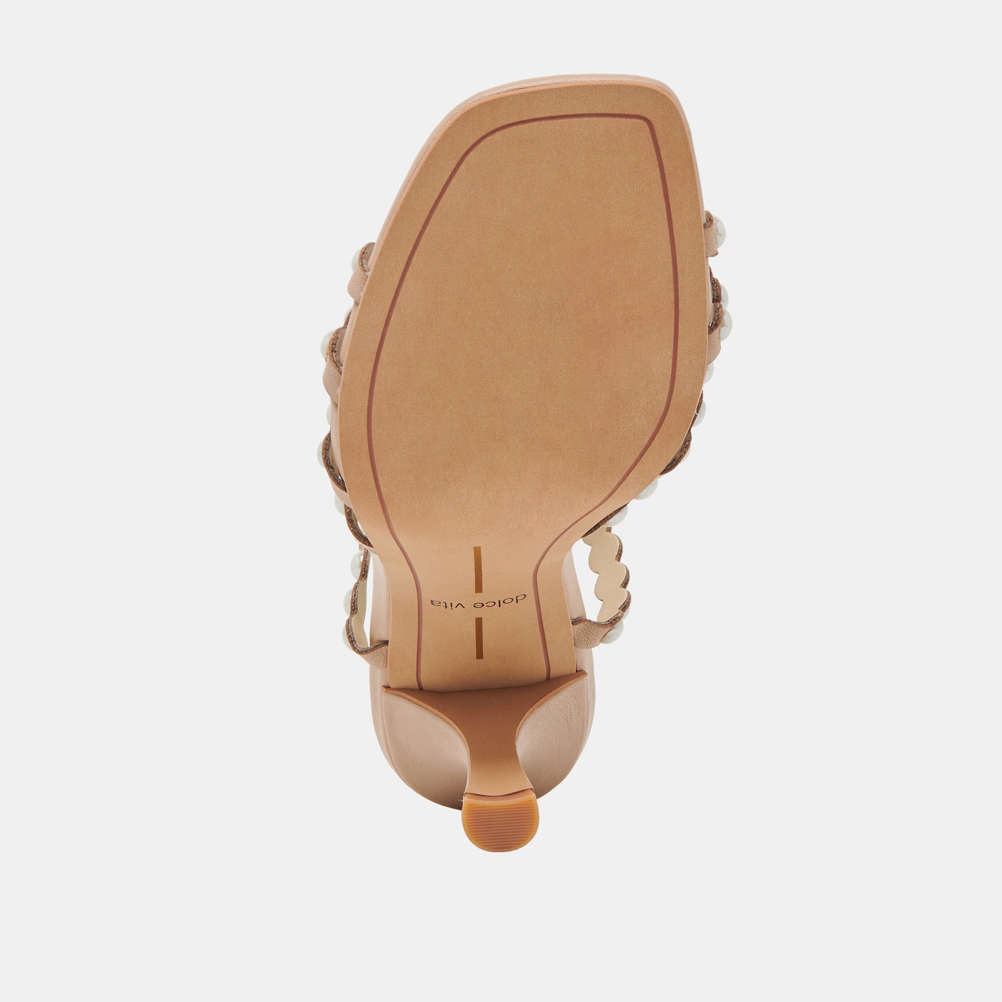 HELLEN PEARL Women's Light Blush Leather High Heels - Elegant & Comfortable for Parties, Weddings & Evening Events