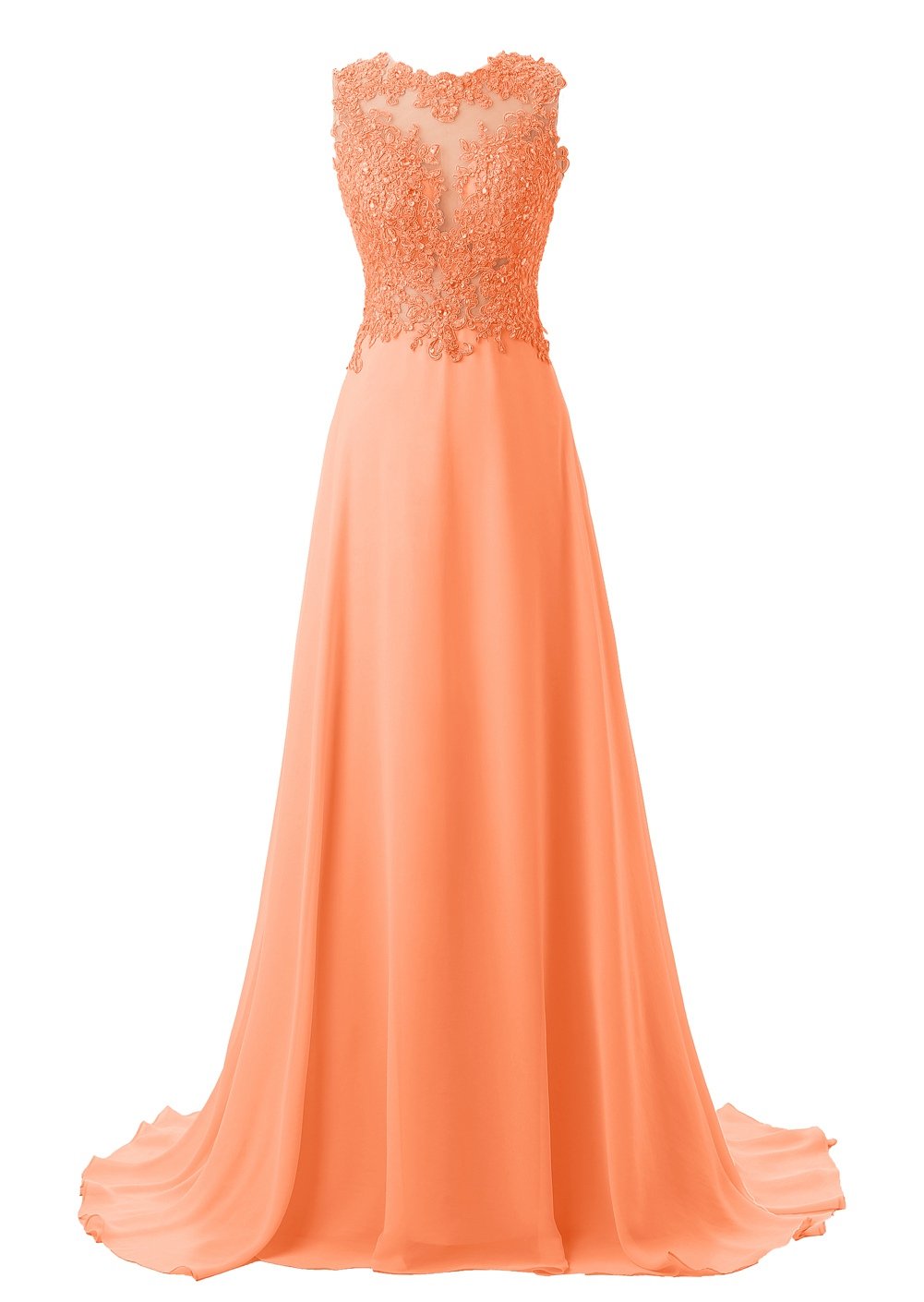 Callmelady Lace Appliqued Prom Dresses 2020 | Long Evening Gowns for Women Formal | Perfect for Homecoming, Prom Night & Black Tie Events
