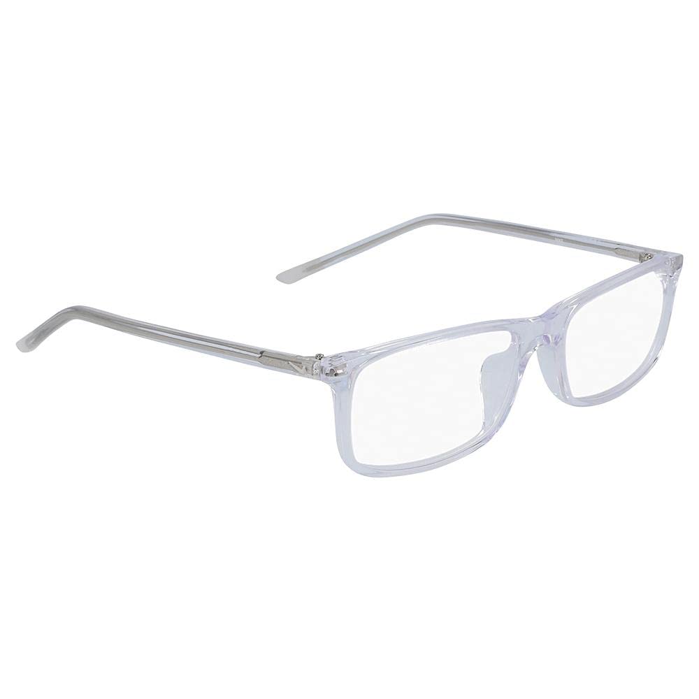 Nike 7252 974 Clear Prescription Eyeglasses for Men & Women - Lightweight Comfortable Frame for Reading, Driving & Daily Use