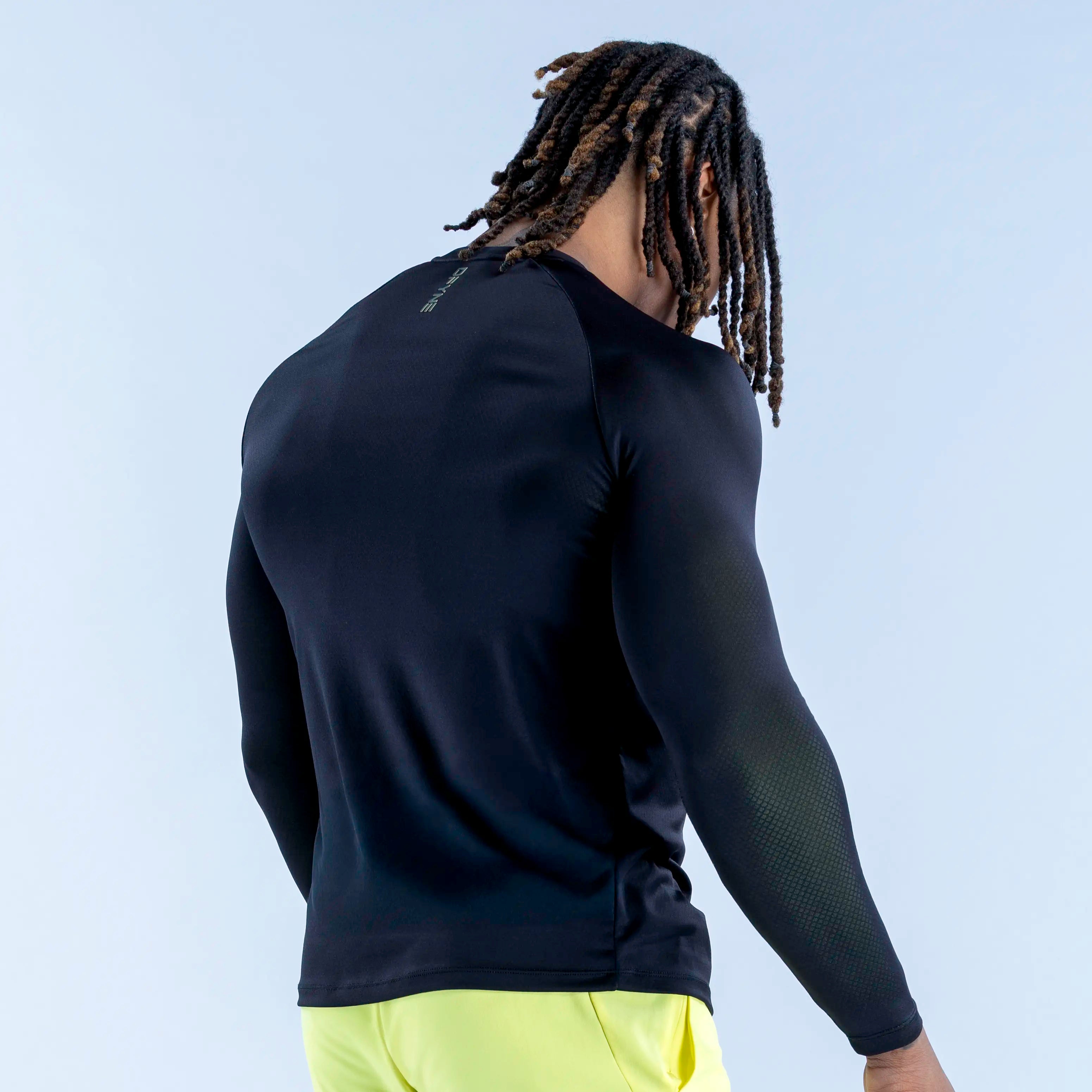 Unbound Long Sleeve Workout Shirt for Men & Women - Moisture Wicking Gym Tee for Running, Yoga & Fitness Training