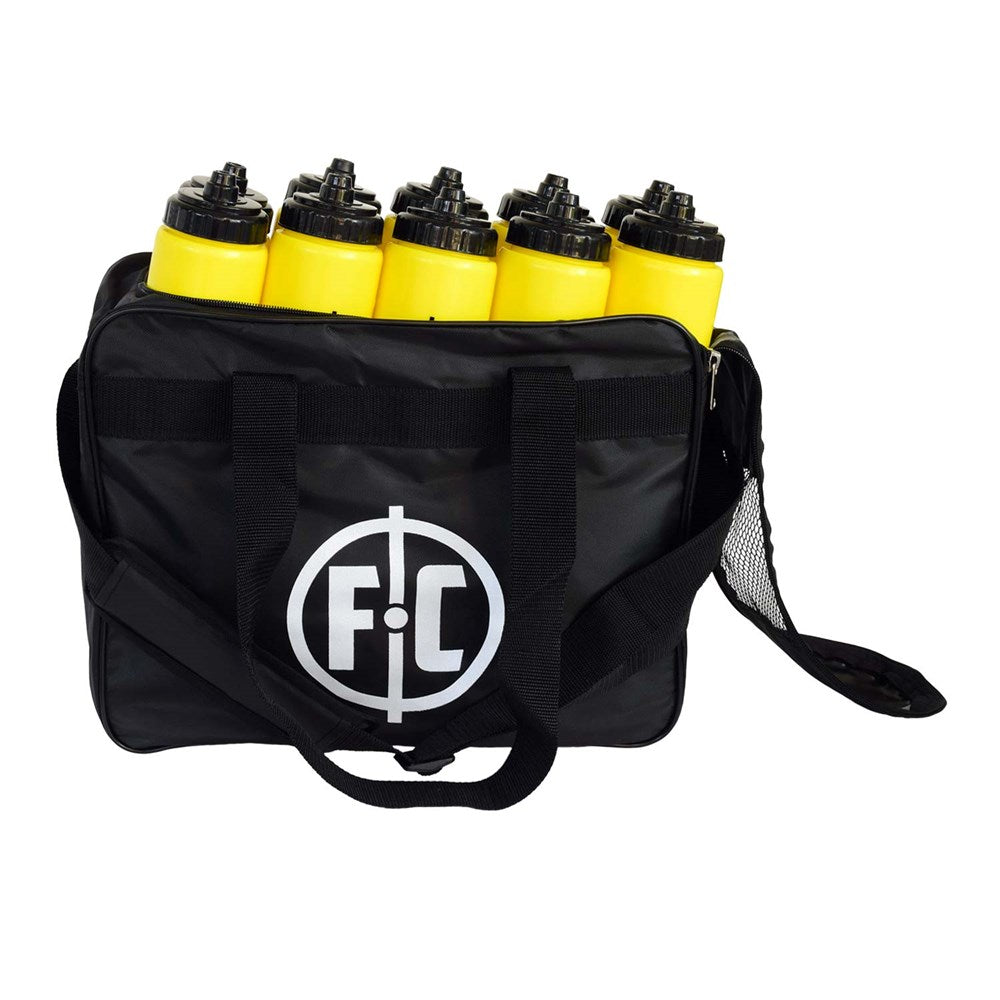 FC Bottle Bag - Insulated 10 Bottle Carrier for Picnics, Camping & Outdoor Adventures | Leakproof & Durable Cooler Tote for Wine, Beer & Beverages