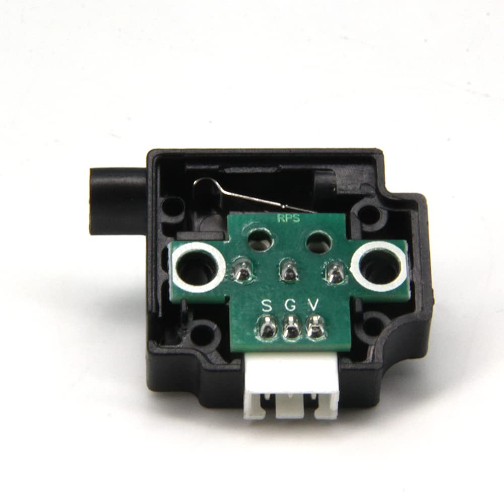 1.75mm 3D Printer Filament Runout Sensor - Black Filament Detection Module with Pause Function for Smooth Printing | Perfect for Ender 3, CR-10, Anycubic & DIY 3D Printers
