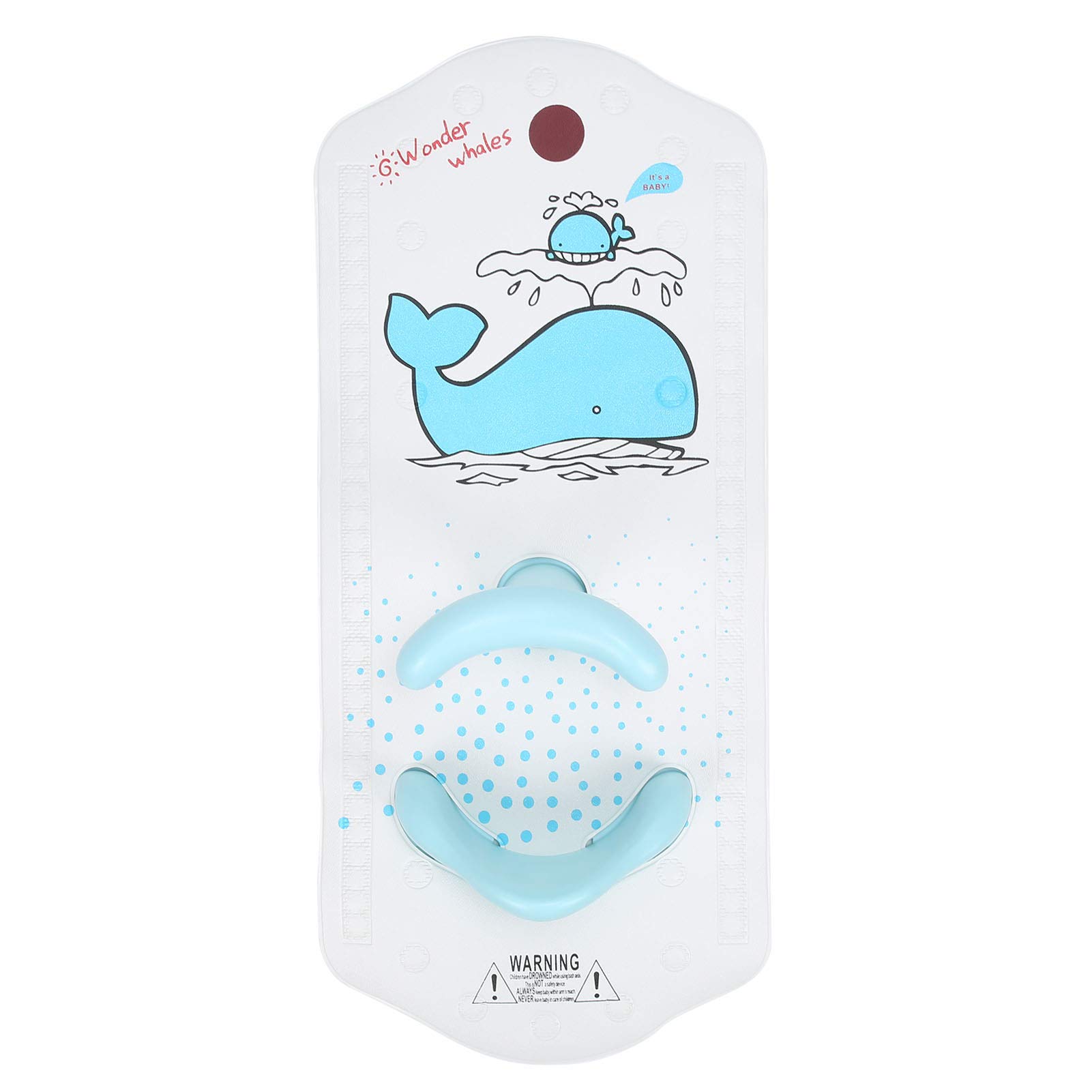 Non-Slip Baby Bath Seat with Safe Suction Cups - Infant Bathtub Safety Cushion for Play, Dining & Bath Time | Secure Toddler Bathing Accessories for Sink or Tub