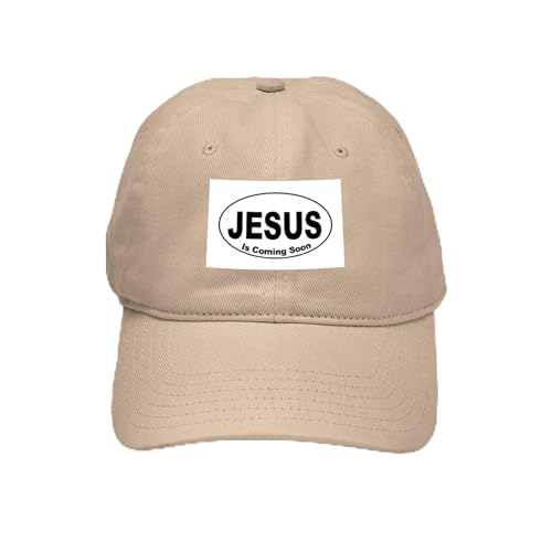 Khaki - Jesus is Coming Back Cap