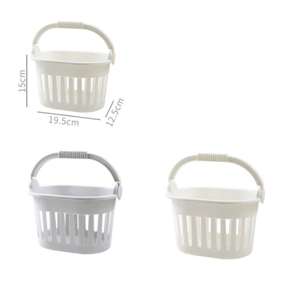 TOPBATHY 2-Pack Space Saving Underwear Storage Organizer Basket - Multi-Purpose Closet & Drawer Organizer for Socks, Bras, Fruit - Perfect for Bedroom, Bathroom & Kitchen Organization
