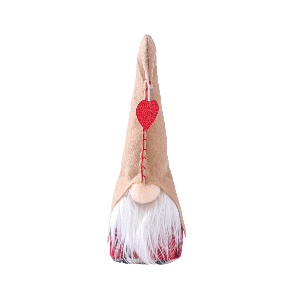 Valentine's Day & Christmas Home Decor - Standing & Hanging Room Decorations for Bedroom, Living Room, Desktop, and Yard - Perfect for Holiday Gifts & Party Decor
