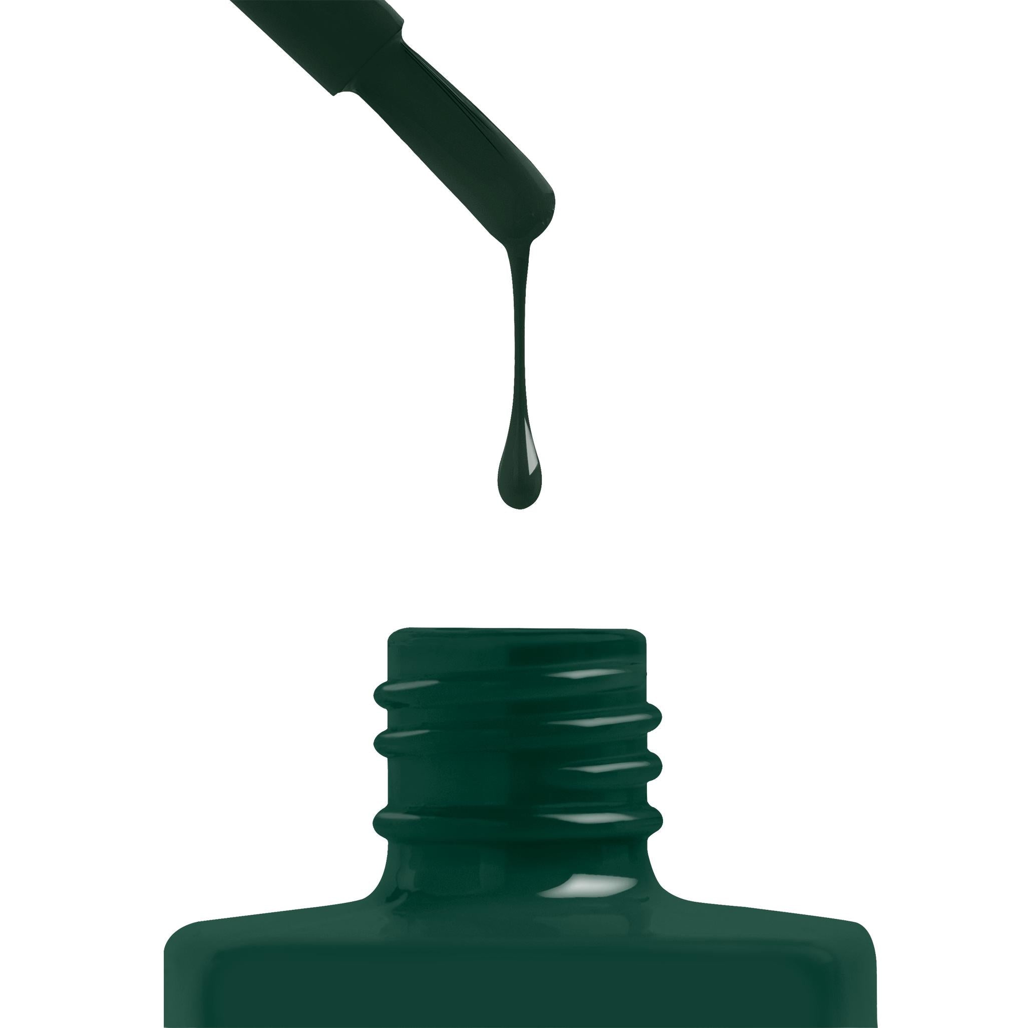 Apres Gel Nail Polish - Emerald City Green Soak Off UV LED Gel for Manicure & Pedicure | Perfect for Nail Salons, Home Use & Special Occasions