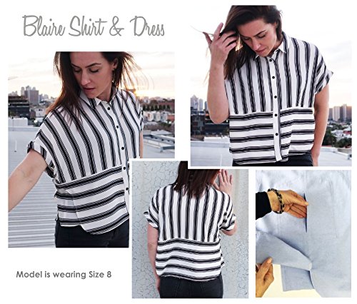 Style Arc Blaire Shirt Dress Sewing Pattern - Women's Sizes 04-16 | DIY Fashion for Casual Wear & Office Outfits
