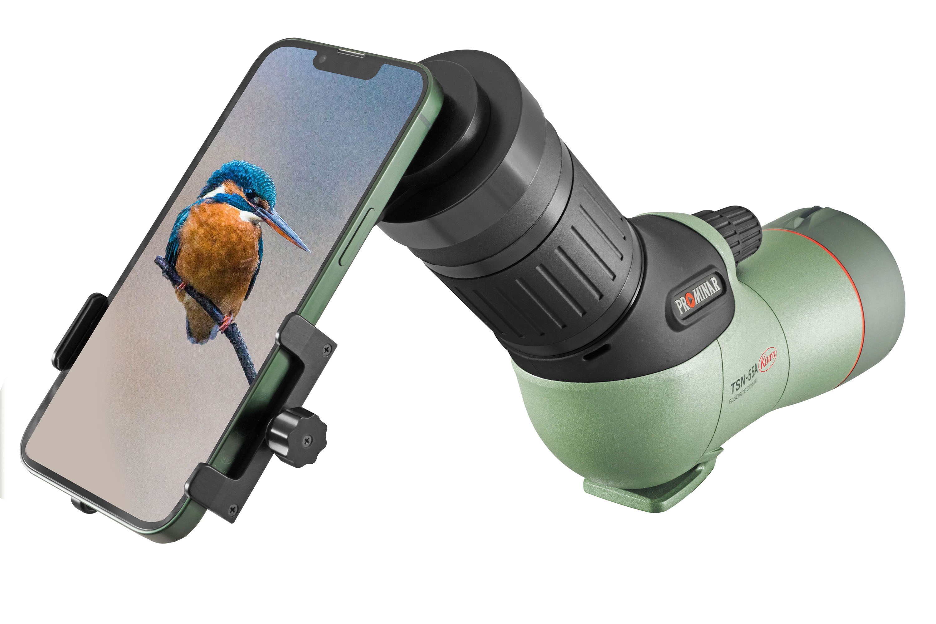Kowa Prominar TSN-55 Spotting Scope - High-Powered 55mm Angled Eyepiece for Bird Watching, Hunting & Outdoor Observation - Perfect for Wildlife Enthusiasts & Target Shooting