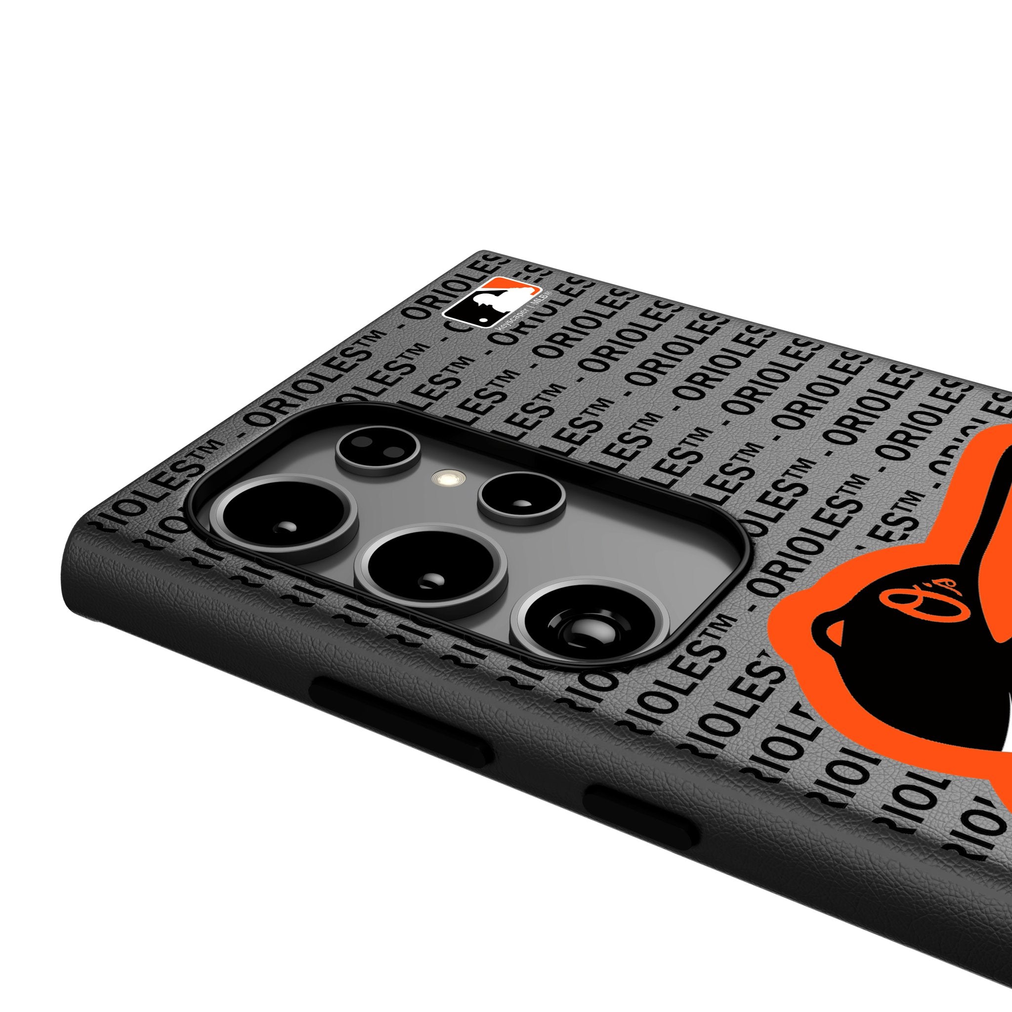 Baltimore Orioles Text Backdrop MagSafe Compatible Phone Case for Samsung Galaxy - Perfect for Baseball Fans & Game Day Support
