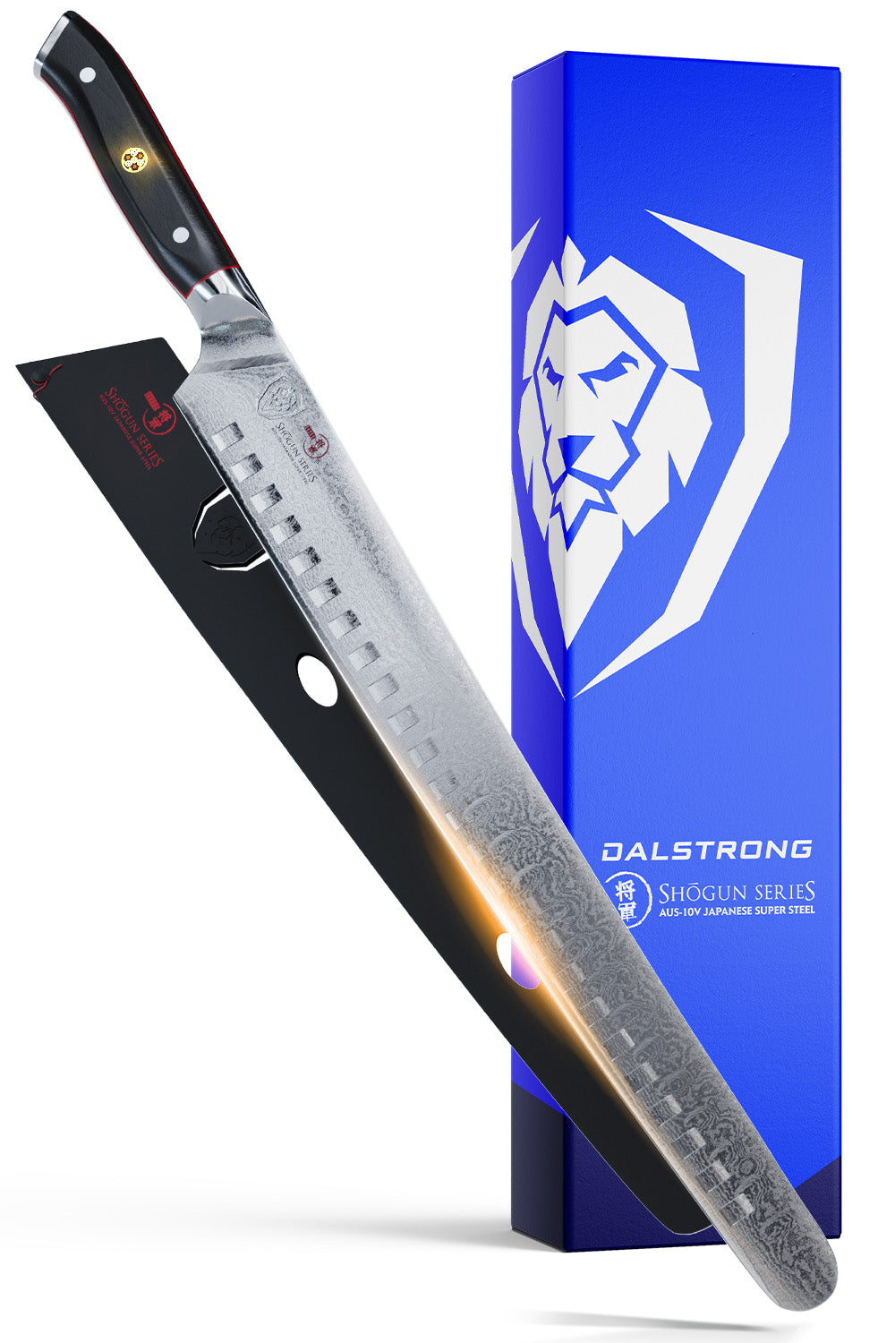 Dalstrong Shogun Series ELITE 14-inch Extra Long Slicing & Carving Knife - Professional Chef's Knife for Meat, Roasts & BBQ - Perfect for Home Kitchens & Commercial Use