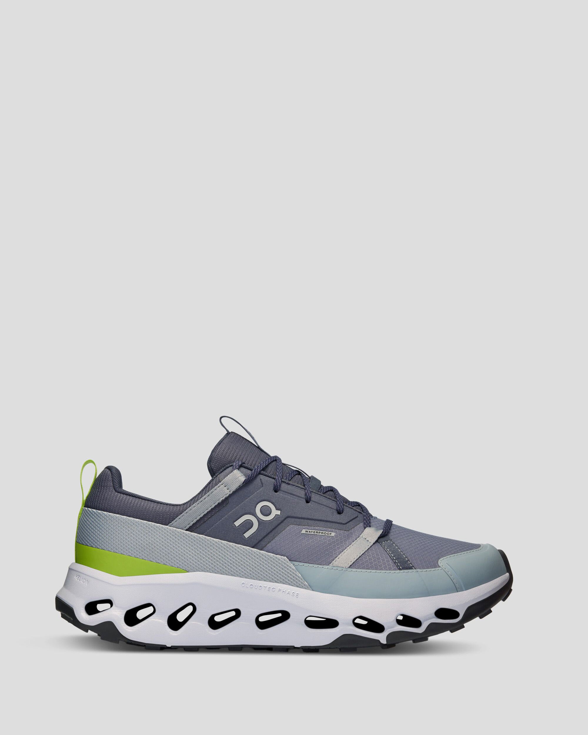 Men's On Cloudhorizon Waterproof Hiking Shoes - Navy/Heather - Lightweight Trail Running & Outdoor Adventure Footwear for Hiking, Camping & Mountain Climbing