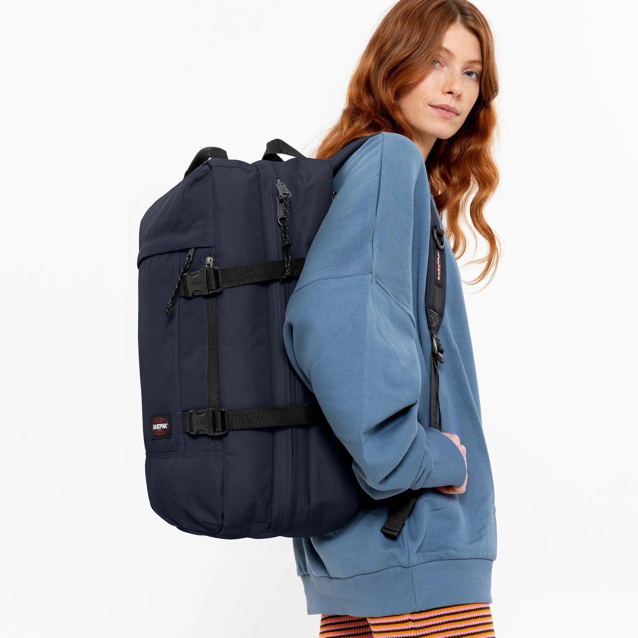 Eastpak Travelpack Backpack - Durable & Stylish Ultra Marine Blue for School, College, Travel & Everyday Use