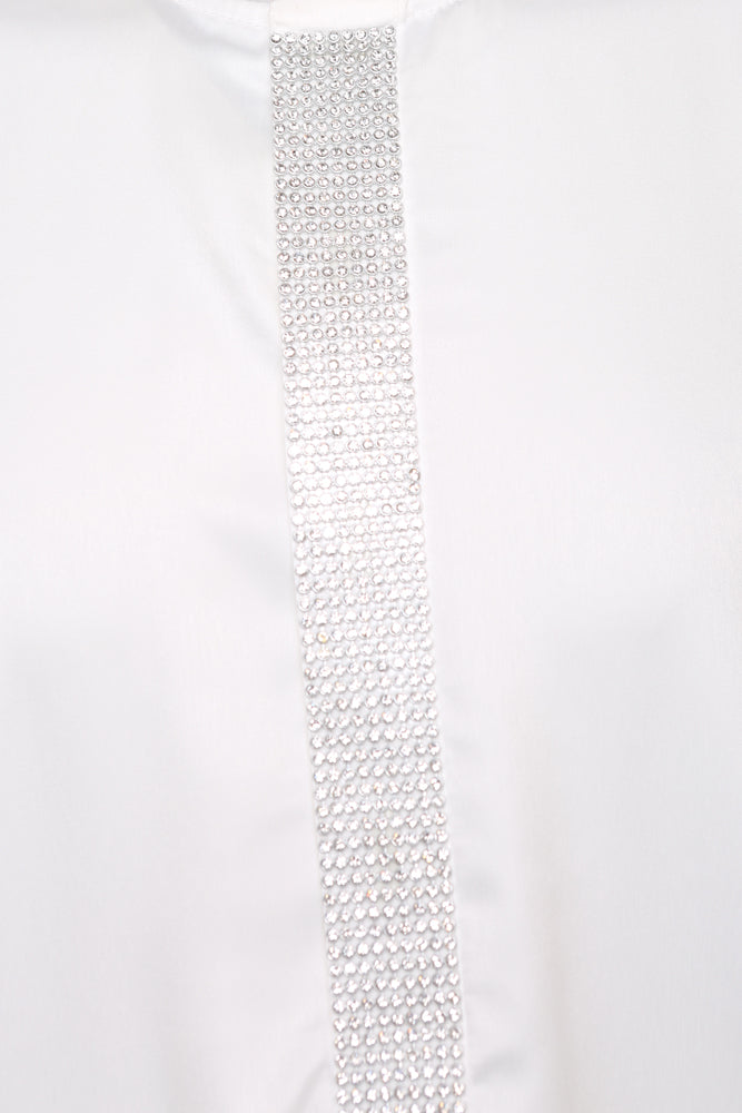 Diamante Kids Thobe - Elegant Embroidered Islamic Dress for Boys & Girls - Perfect for Eid, Ramadan, and Special Occasions