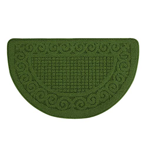 Half Round Dark Green