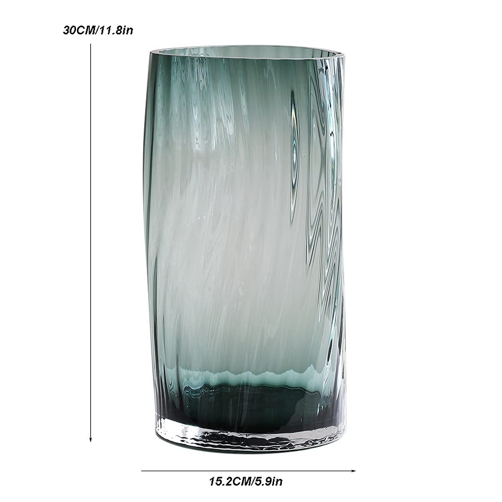 Elegant Transparent Glass Flower Vase for Home Decor - Perfect for Dining Table, Tea Table & Living Room Arrangements | Creative Water Bouquet Bottle for Fresh Flowers & Centerpieces