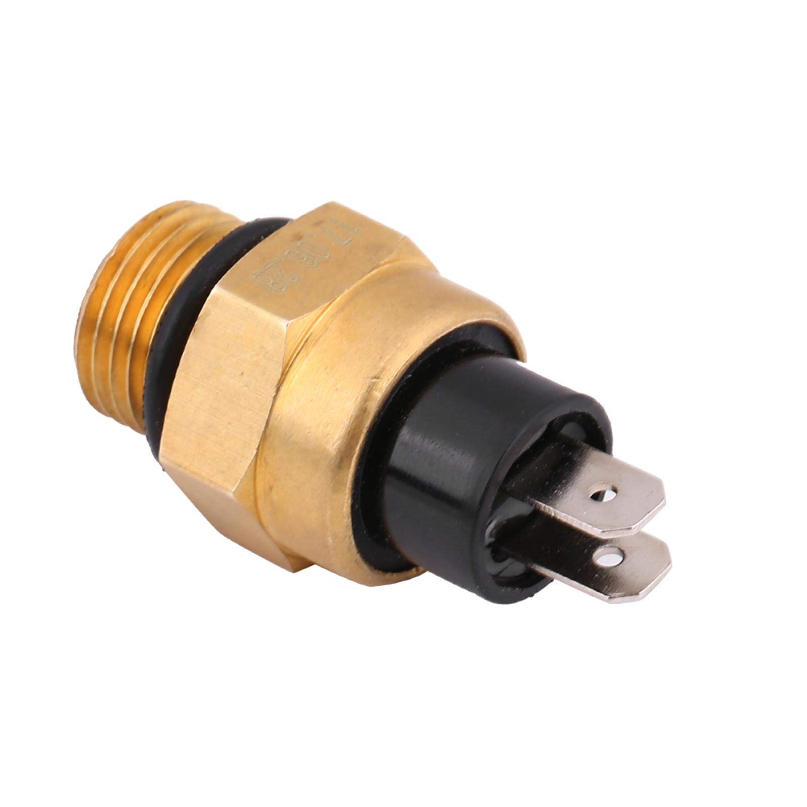 BJ250 BJ300GS Radiator Fan Temperature Sensor Switch 37760-KS4-880 - Compatible with 2004 Coupe 1.7L Cooling System, Motorcycle Thermo Switch for Efficient Engine Cooling - Perfect for Bike Radiator Fan Control & Overheat Protection