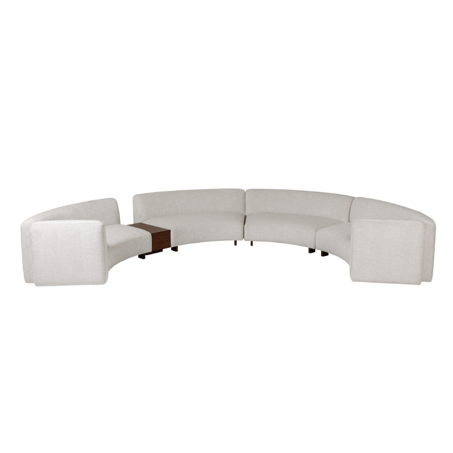 Winnie Curve Modular Sofa - Customizable Sectional Couch for Living Room | Pre-Order Now | Perfect for Modern Homes & Lounge Areas