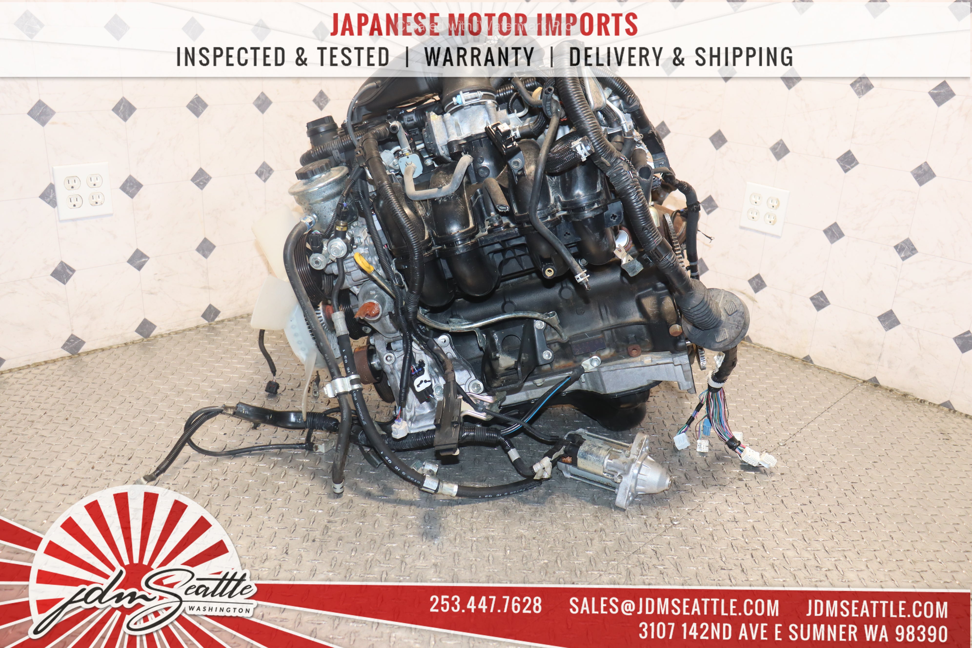 2005-2015 Toyota Tacoma 2TR-FE DOHC VVT-i Engine Replacement - Compatible with JDM Models | Perfect for Off-Roading, Daily Driving & Performance Upgrades
