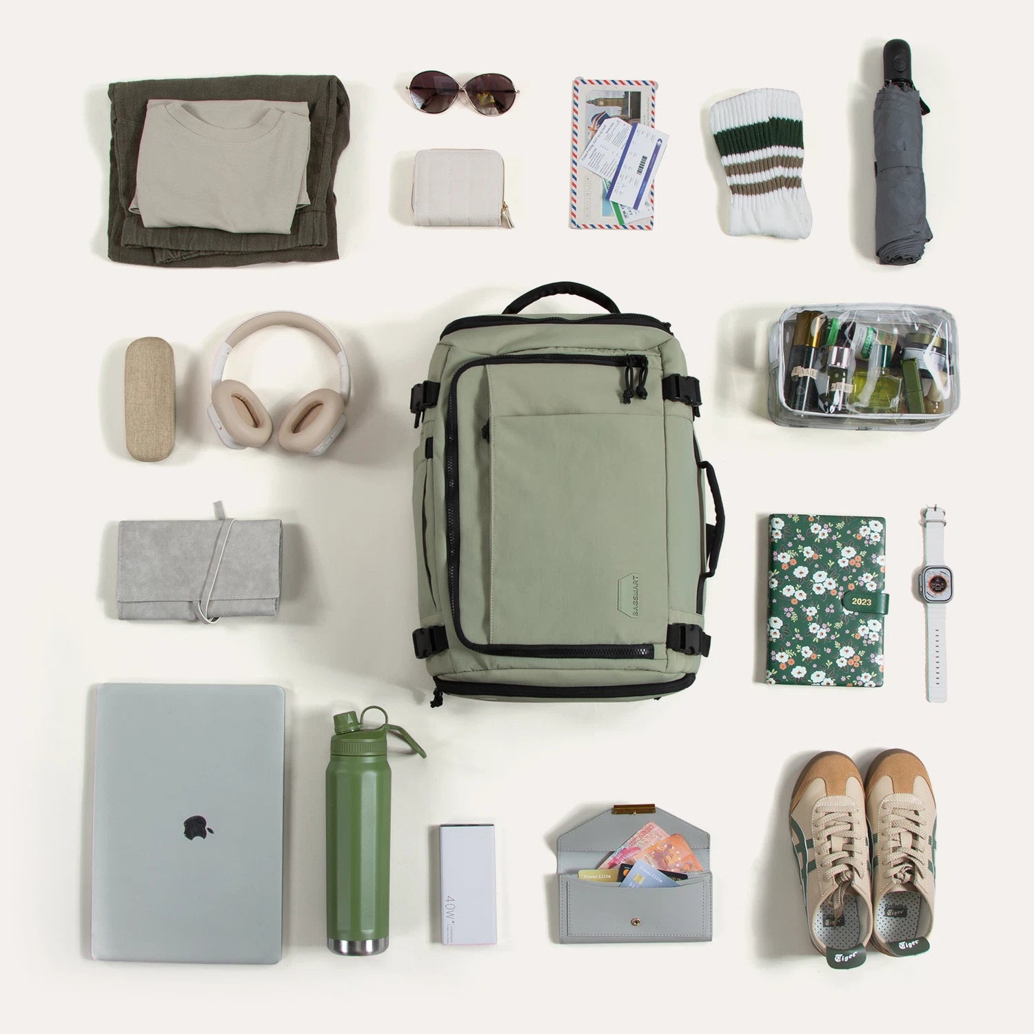 Blast Travel Backpack - Lightweight Waterproof Carry-On Backpack for Men & Women - Perfect for Airplane, Hiking, Camping & Daily Commute