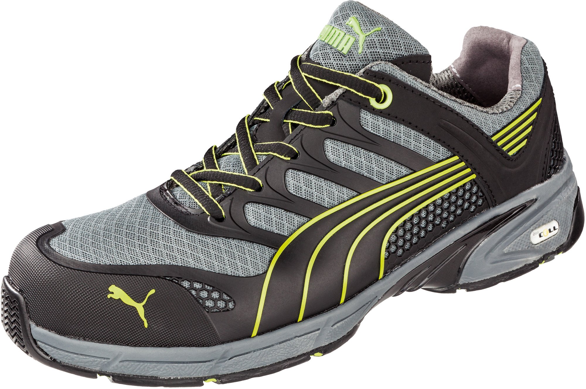 PUMA Safety Men's Fuse Motion SD Work Shoes - Slip Resistant & Comfortable for Construction, Warehouse & Industrial Work