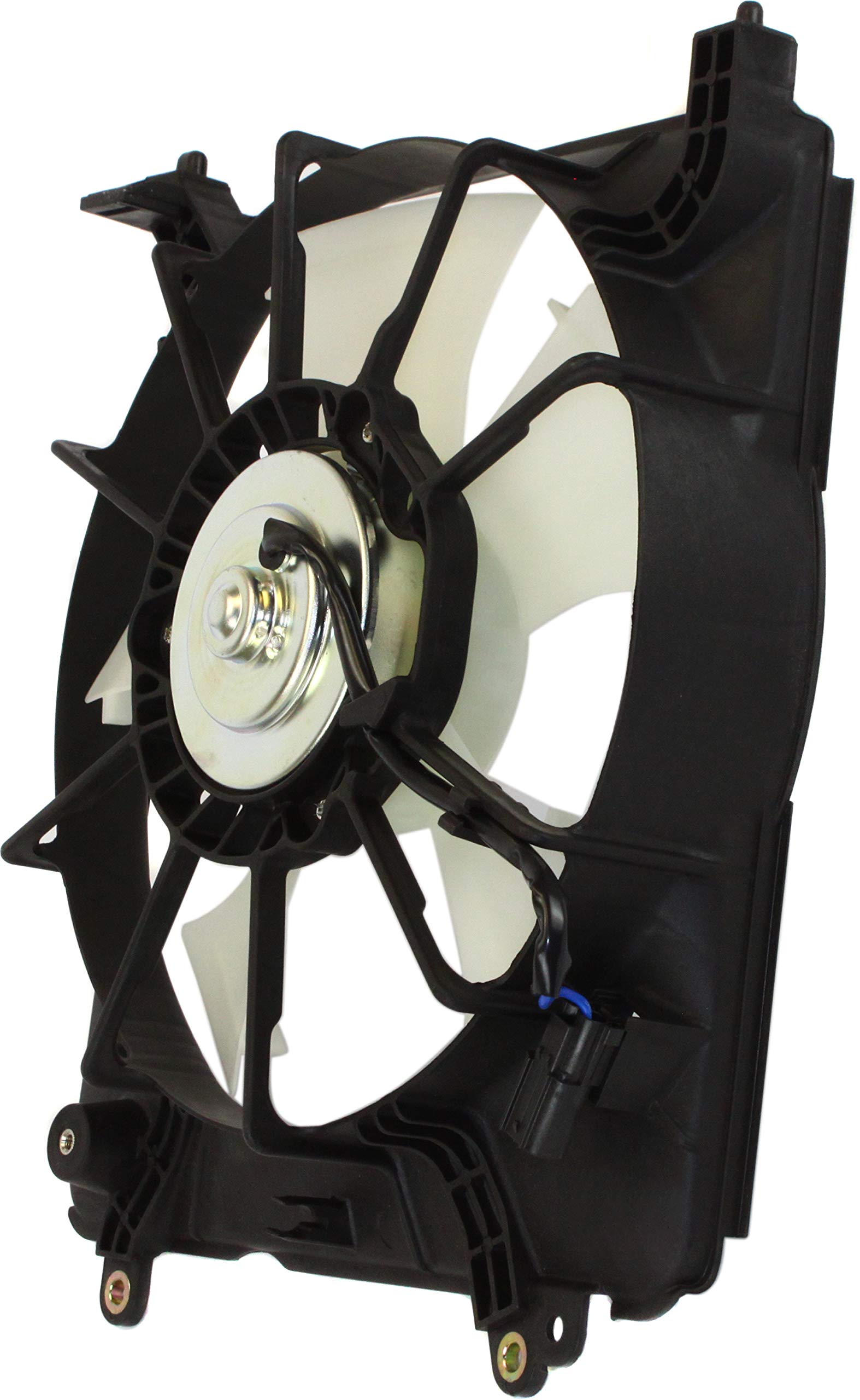 Evan Fischer Radiator Cooling Fan Compatible with 2009-2014 Honda Fit, 2010-2013 Honda Insight & 2011-2016 Honda CR-Z (Part# HO3115152) - High Performance Replacement for Engine Cooling System