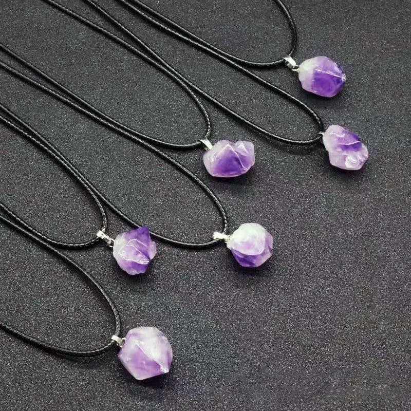 Firestone Pendant Necklace - Genuine Natural Stone Jewelry for Women | Perfect for Everyday Wear, Gifts & Special Occasions