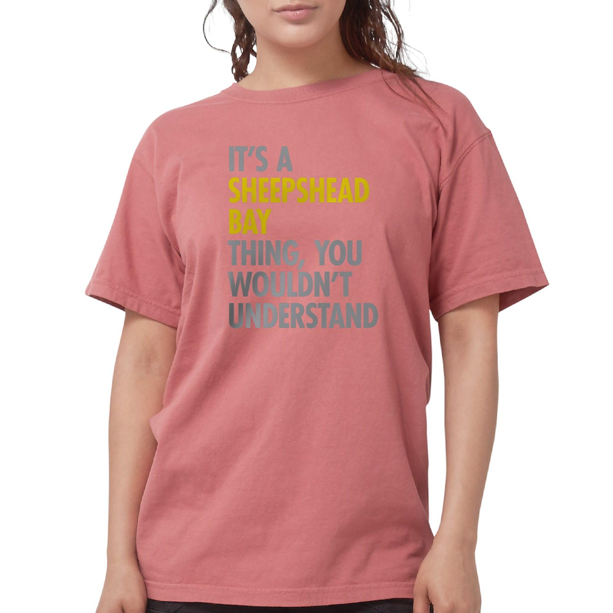 Sheepshead Bay Themed Women's T-Shirt | Soft & Comfortable Cotton Tee | Perfect for Casual Wear, Outings & Gifts