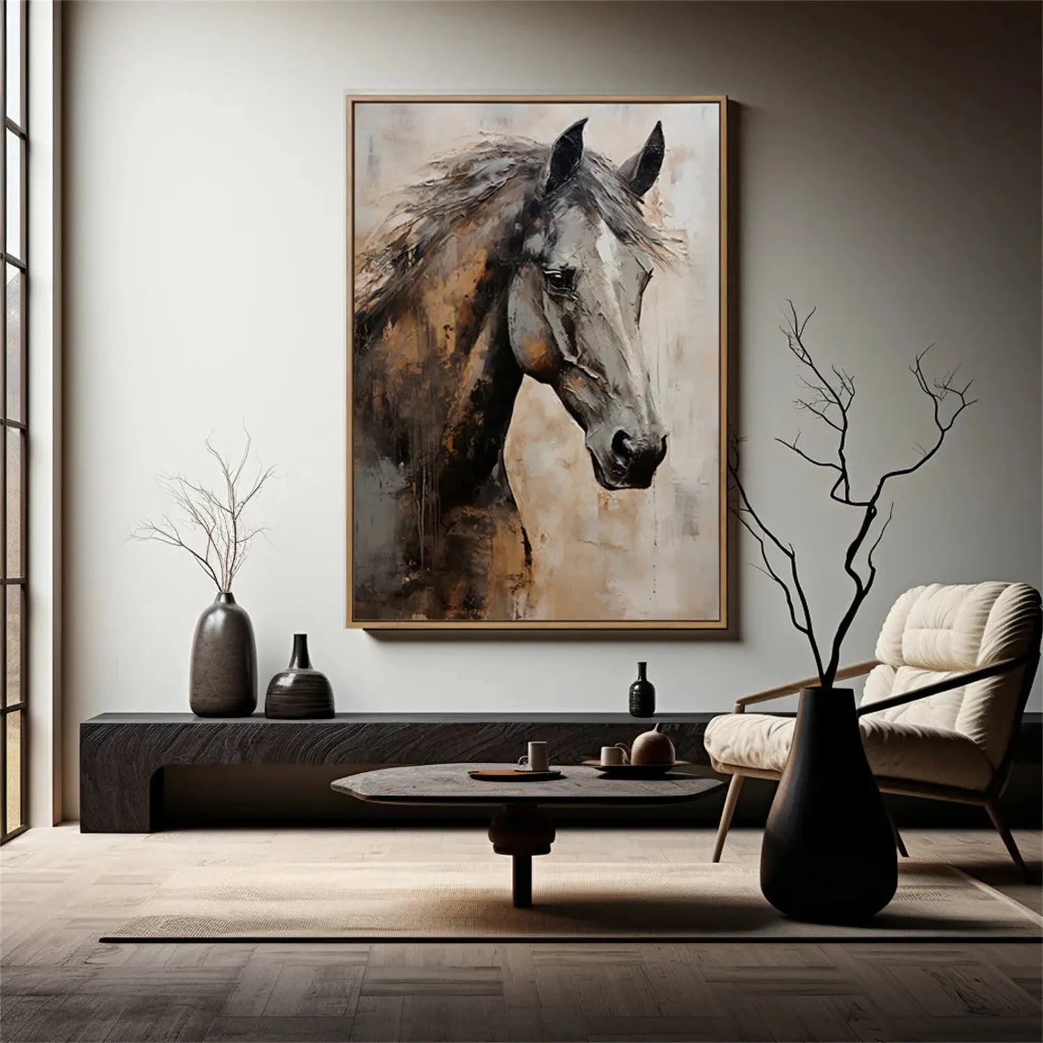 Animal Art Painting #AP052 - Handmade Canvas Wall Decor for Living Room, Bedroom & Office - Perfect Gift for Pet Lovers & Home Decor