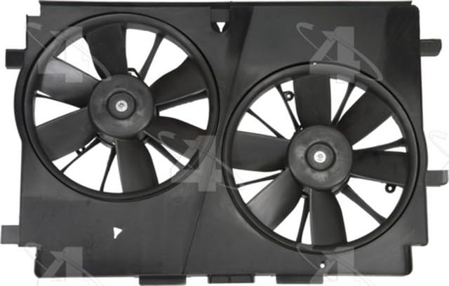 Four Seasons Radiator Fan Motor Assembly (76012) - High Performance Cooling for Cars, Trucks & SUVs - Perfect for Engine Overheating Prevention & AC System Efficiency