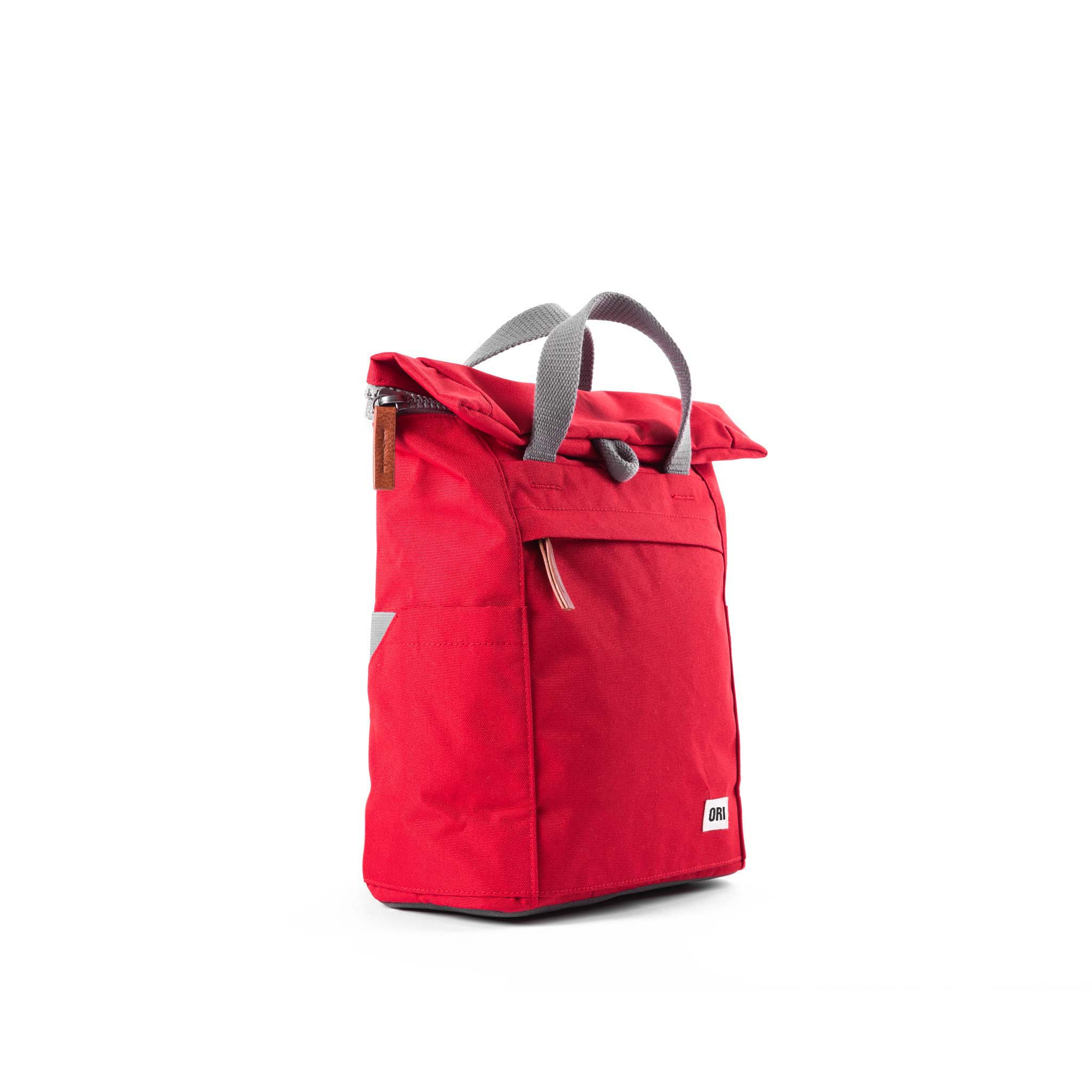 Finchley A Mars Red Recycled Canvas Tote Bag - Eco-Friendly & Stylish for Work, Travel, and Shopping