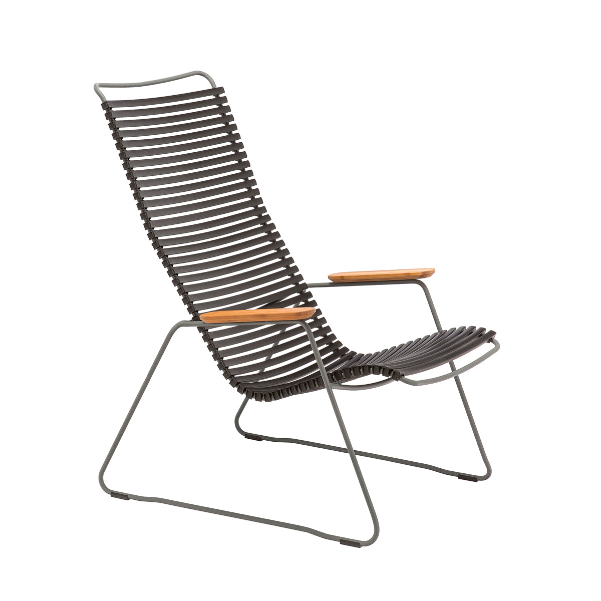 Premium Click Outdoor Lounge Chair - Lightweight, Foldable & Weather-Resistant for Patio, Poolside, Beach & Backyard Relaxation