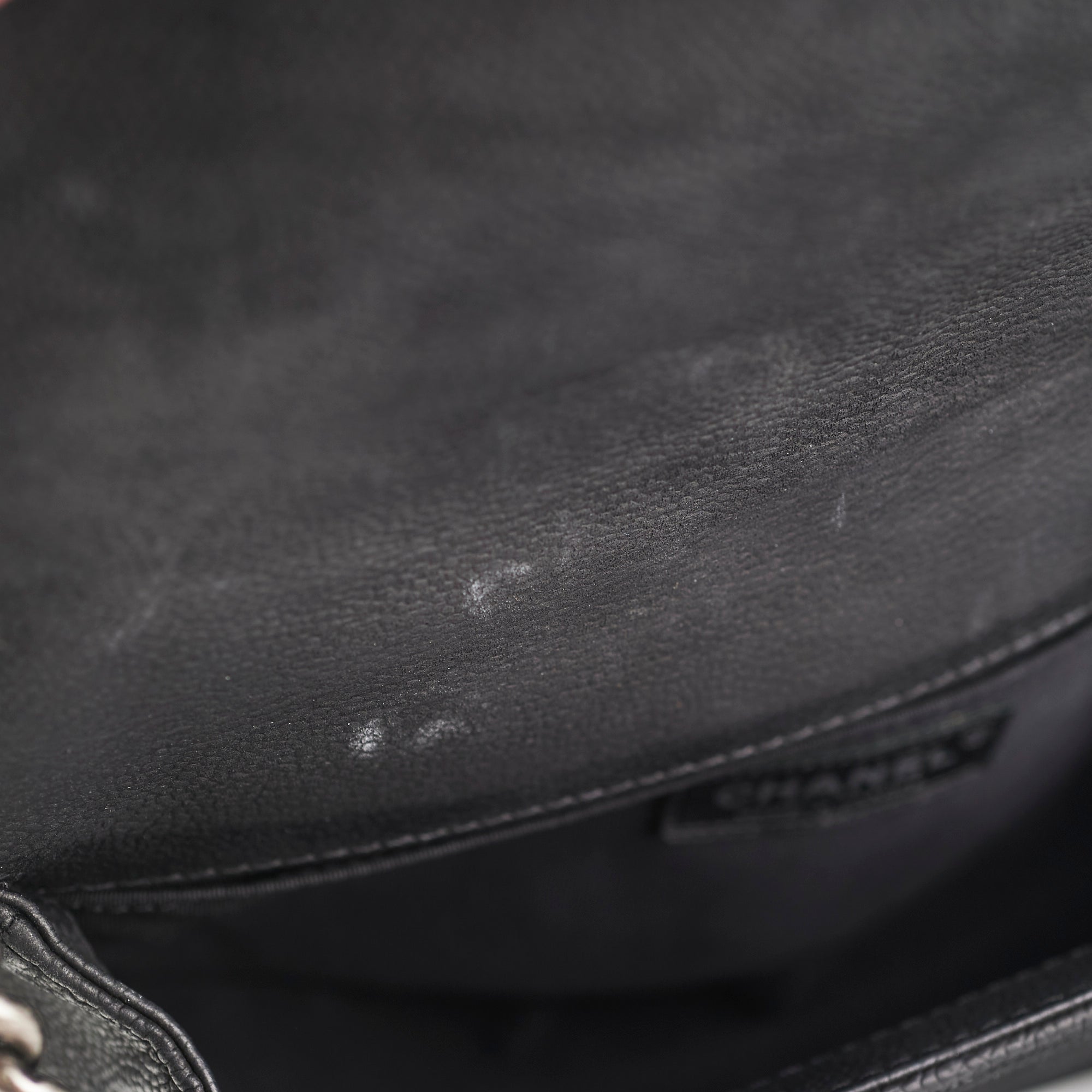 Chanel Old Medium Boy Bag Black Caviar Leather - Luxury Designer Handbag for Women, Perfect for Parties, Work & Everyday Use