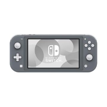 Refurbished Nintendo Switch Lite Console - Gray | Portable Gaming Bundle with Enhanced Battery Life | Perfect for Travel, Commuting & On-the-Go Entertainment