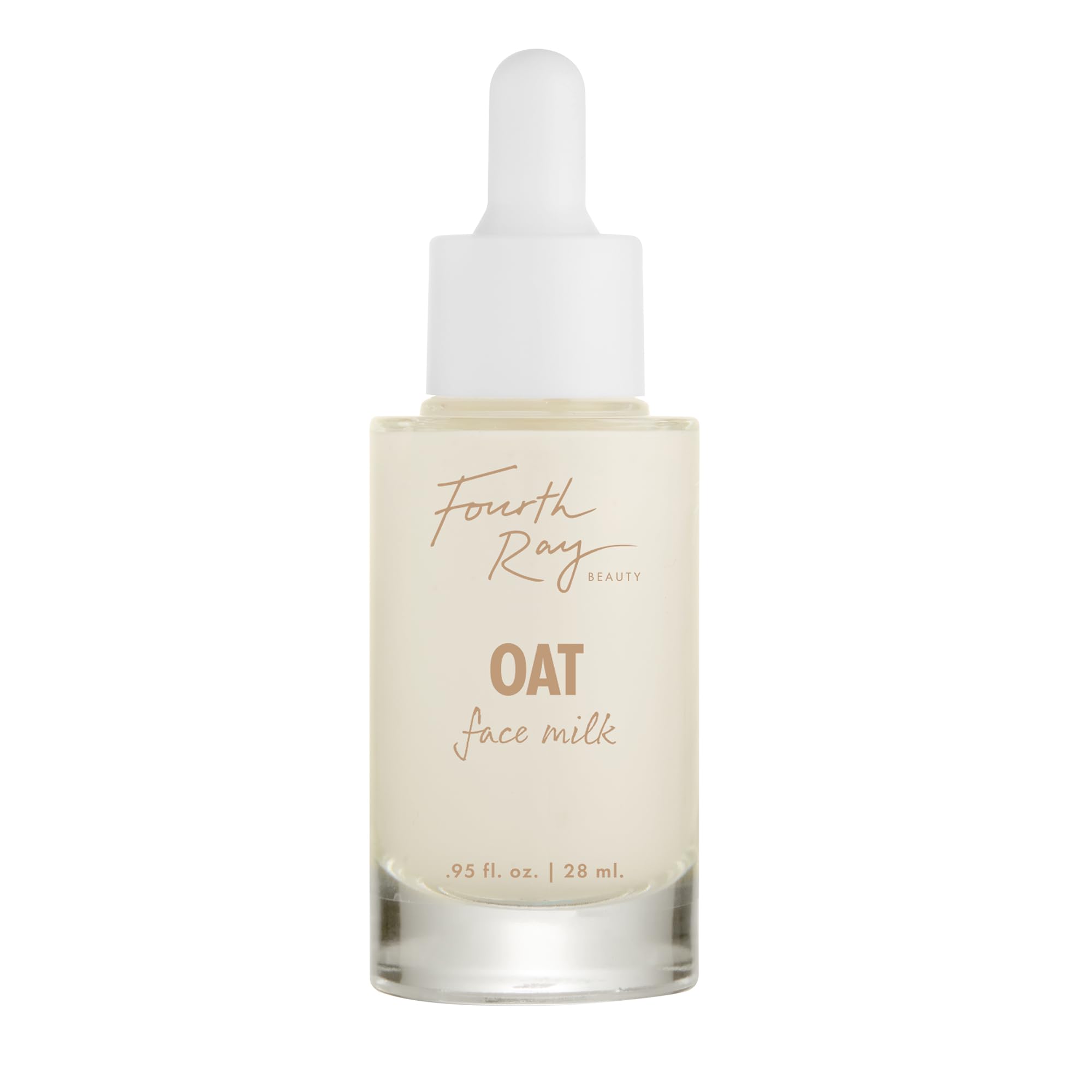 ColourPop Fourth Ray Beauty Oat Face Milk - Hydrating Face Serum with Oat Extract, Jojoba & Squalane for Moisturized, Healthy-Looking Skin (0.95 oz) | Daily Skincare Routine, Dry Skin Relief & Glowing Complexion