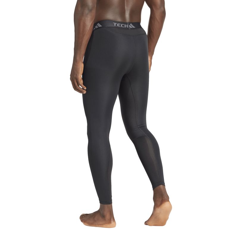 Adidas Men's TECHFIT Compression Training Long Tights - High-Performance Workout Pants for Running, Gym & Fitness Training