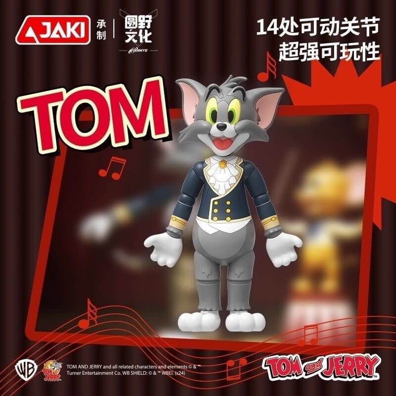 JAKI Tom and Jerry Cartoon Themed Wireless Mechanical Keyboard - Perfect for Gaming, Typing & Office Work