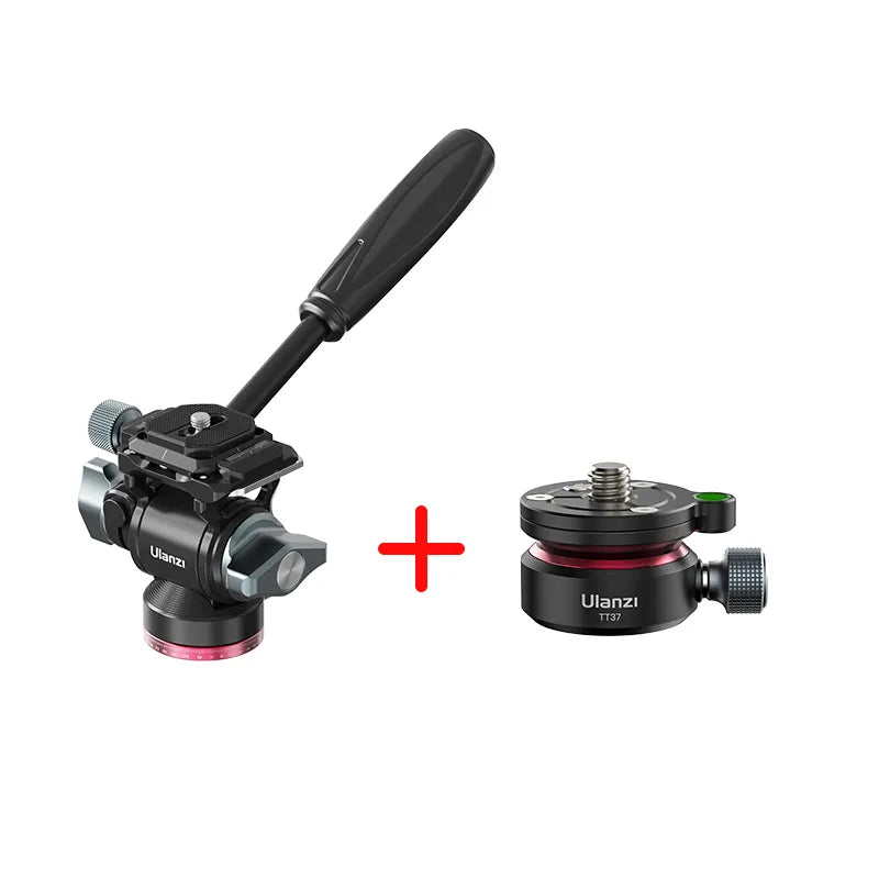 Ulanzi TT37 Mini Leveling Base for Tripod Head T065GBB1 - Compact Tripod Leveling Base for DSLR Camera, Video Shooting & Photography - Perfect for Travel, Vlogging & Outdoor Adventures