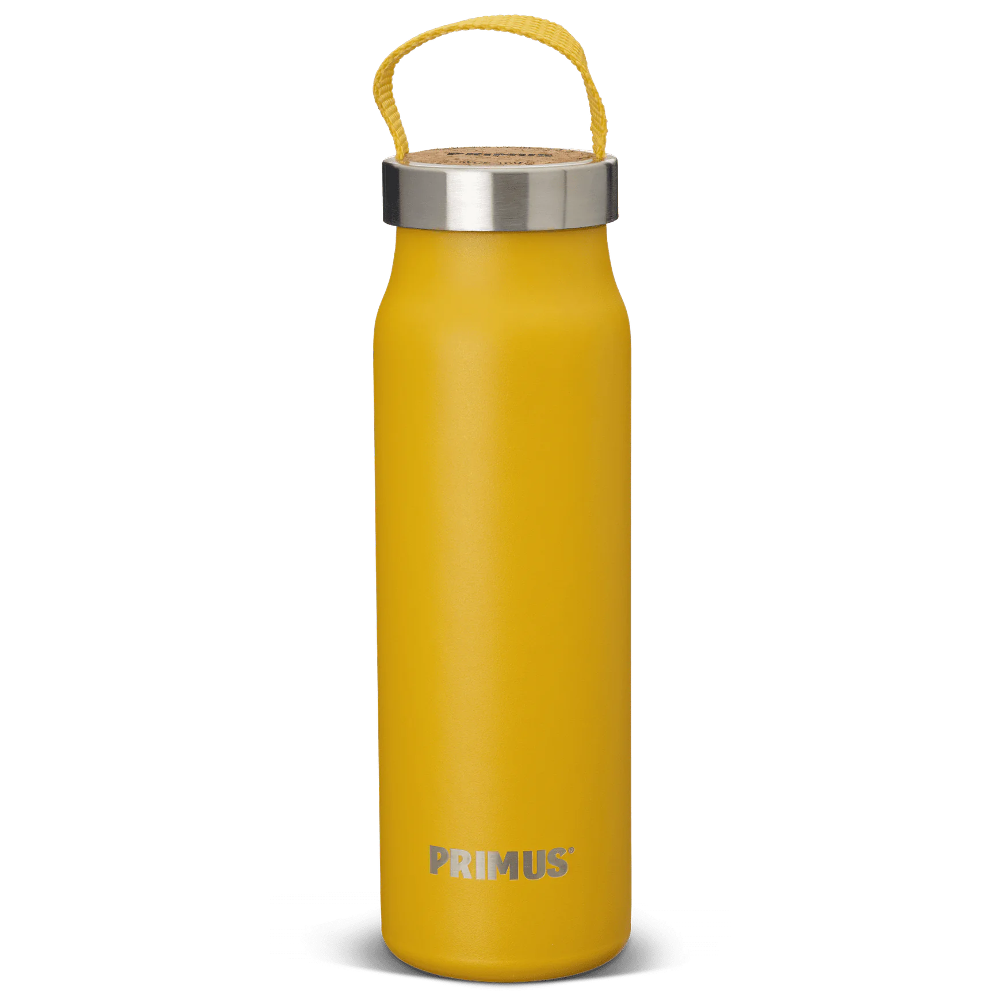 Primus Klunken Vacuum Insulated Stainless Steel Water Bottle - 20oz Leakproof Thermos for Hiking, Camping & Outdoor Adventures