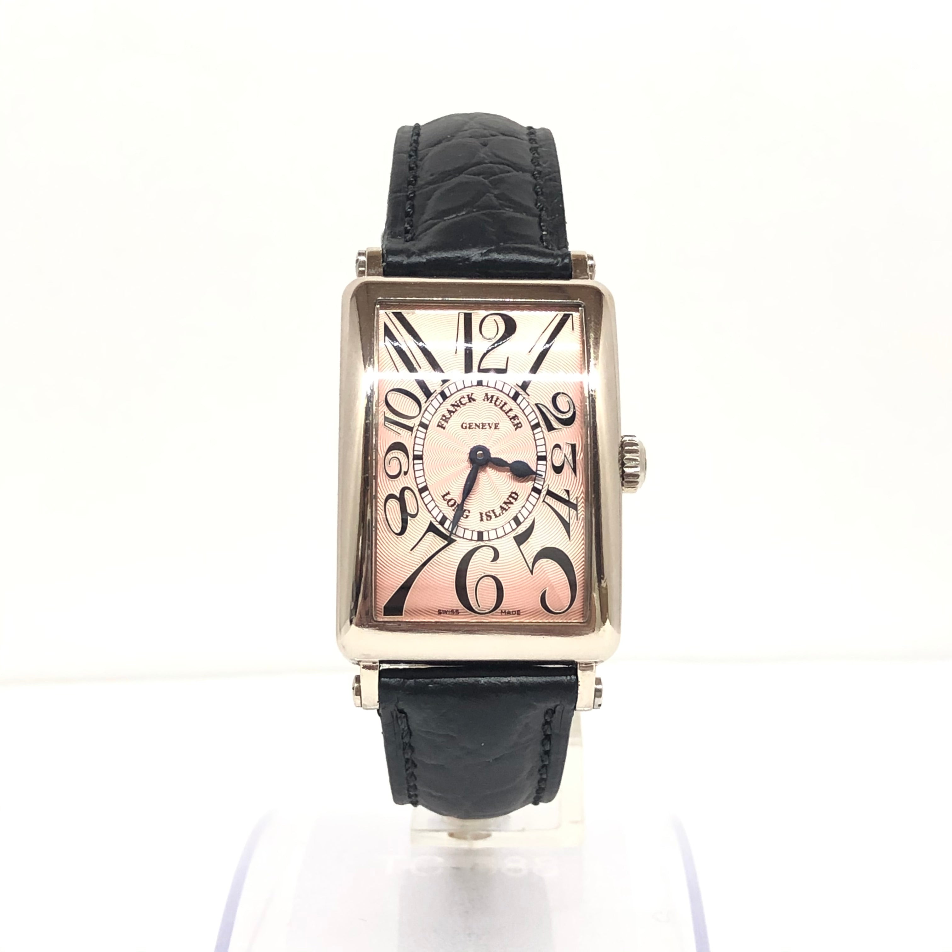 Franck Muller Long Island Stainless Steel Unisex Watch - Luxury Swiss Timepiece for Men & Women - Perfect for Business, Formal Events & Everyday Wear