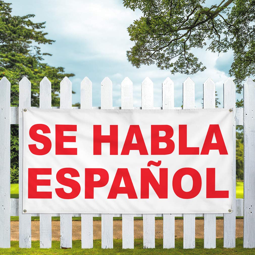 Custom Vinyl Banners - Multiple Sizes (48x96 Inches) with 8 Grommets - Weatherproof & Durable for Outdoor Use - Available in Spanish & Other Languages - Perfect for Yard Signs, Business Advertising & Event Promotions
