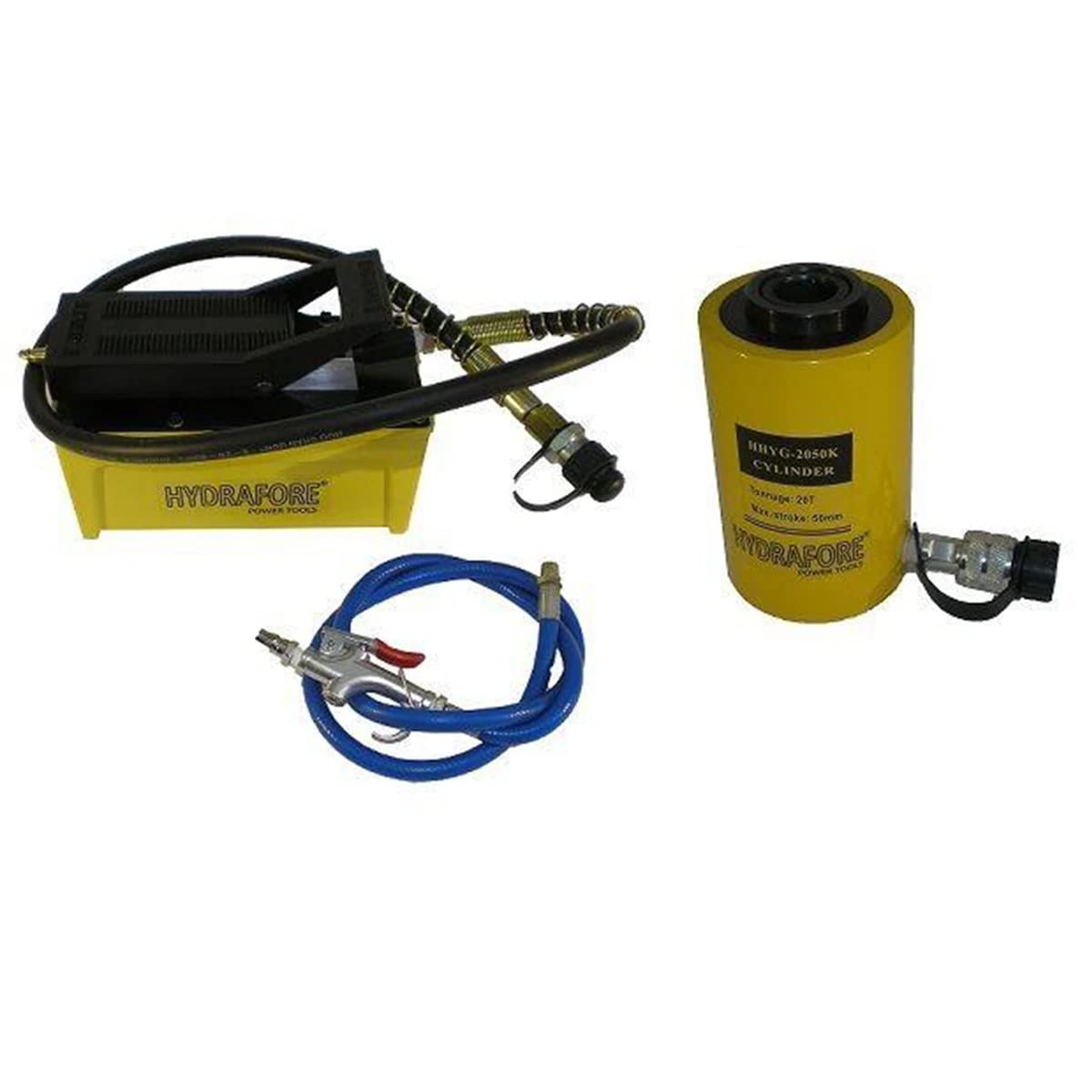 20 Ton Single-Acting Hollow Ram Air Hydraulic Pump (2