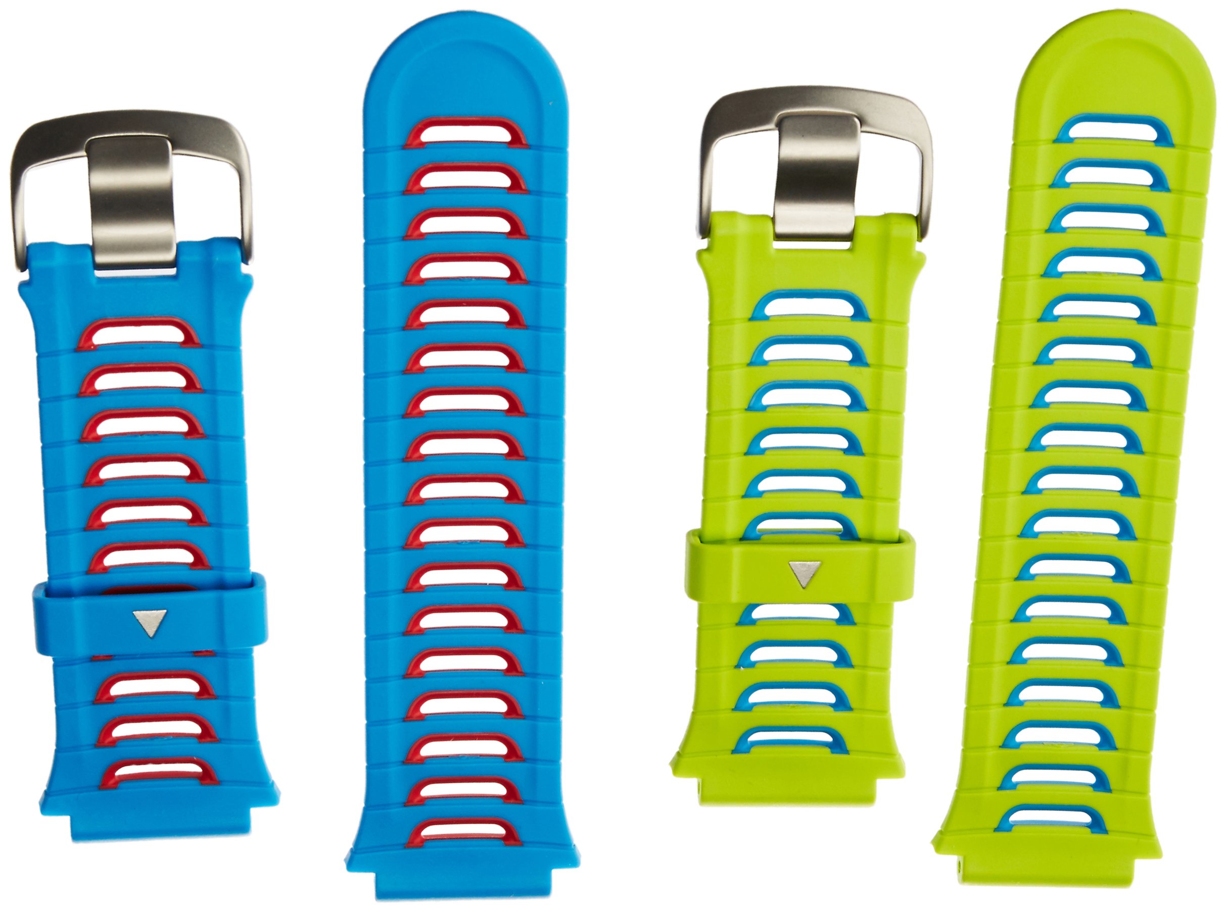 Garmin Forerunner 920XT Replacement Bands - Durable Silicone Watch Straps for Running, Swimming & Triathlon - Compatible with Forerunner 920XT GPS Sports Watch (Black/Blue/Red)